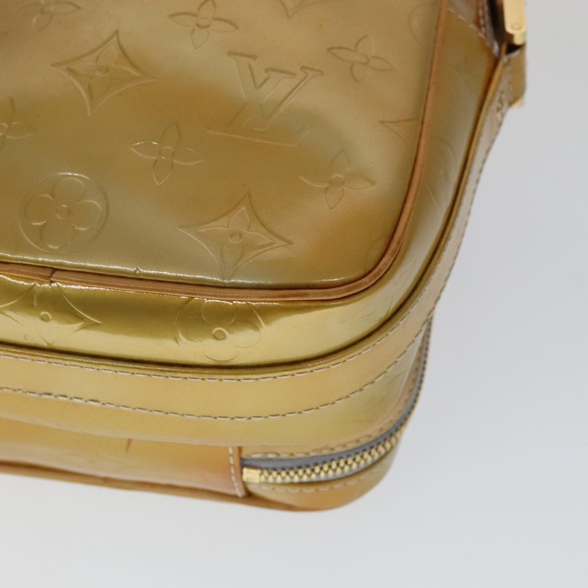 Louis Vuitton LOUIS VUITTON Monogram Vernis Wooster Shoulder Bag Gris Size ONE SIZE - 16 Thumbnail