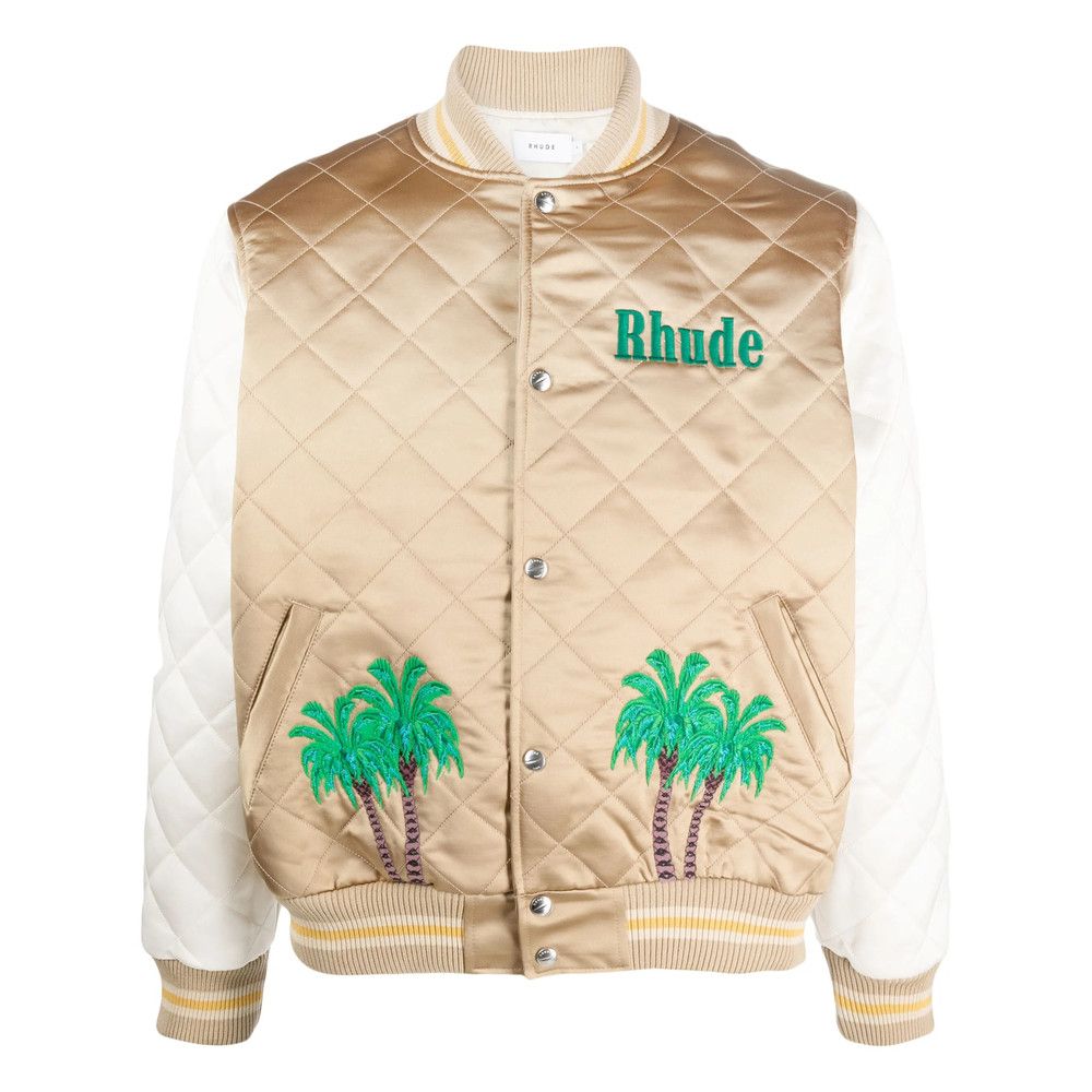 Rhude Rhude BROWN Jackets - Bomber Jackets Size US M / EU 48-50 / 2 - 1 Thumbnail