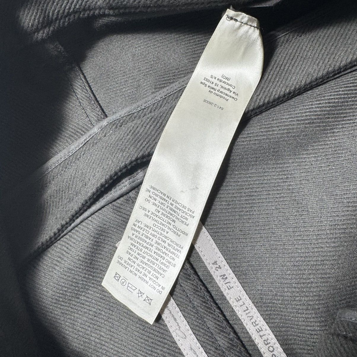 Rick Owens Rick Owens mainline PORTERVILLE F/W24 Bolan banana jeans Size US 33 - 11 Thumbnail