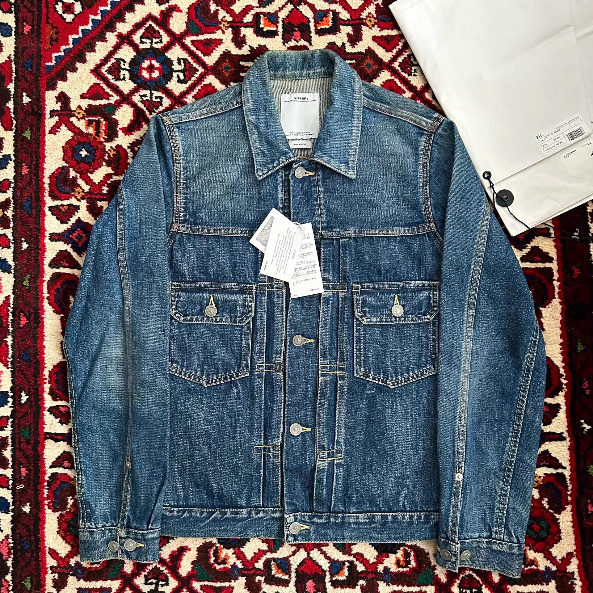 Visvim visvim 14aw 101 JKT denim jacket size 1 excellent Size US XS / EU 42 / 0 - 1 Thumbnail
