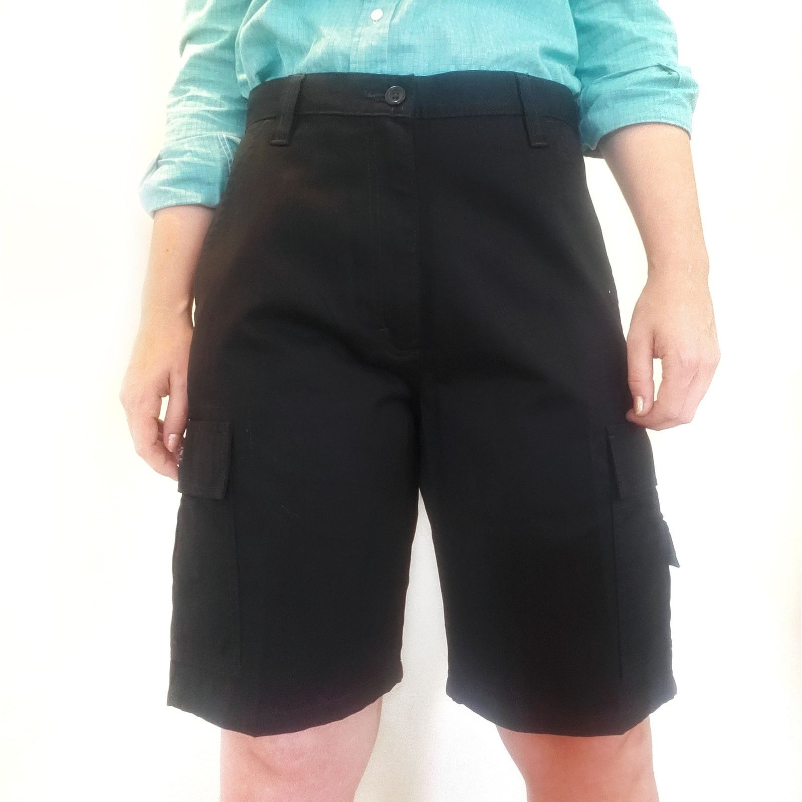 Wrangler Mens Black Wrangler Cargo Pocket Shorts 32 Size US 32 / EU 48 - 1 Thumbnail
