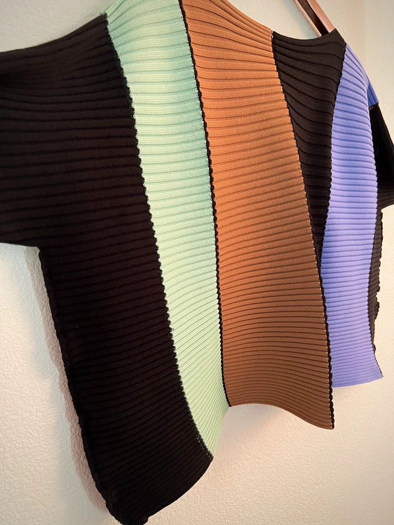 Issey Miyake Issey Miyake size:2 Black, coffee, green and blue main lin Size S / US 4 / IT 40 - 4 Thumbnail