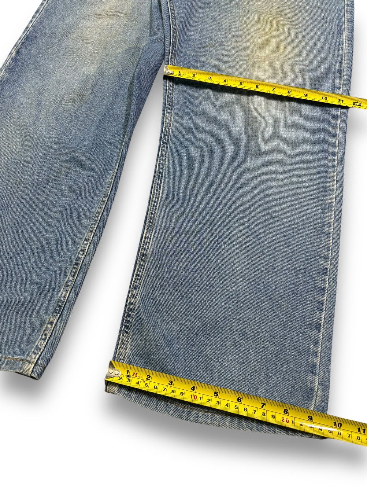 L.L. Bean Vintage 90s L.L. Bean 1912 Mud Wash Baggy Jeans Size US 37 - 17 Thumbnail