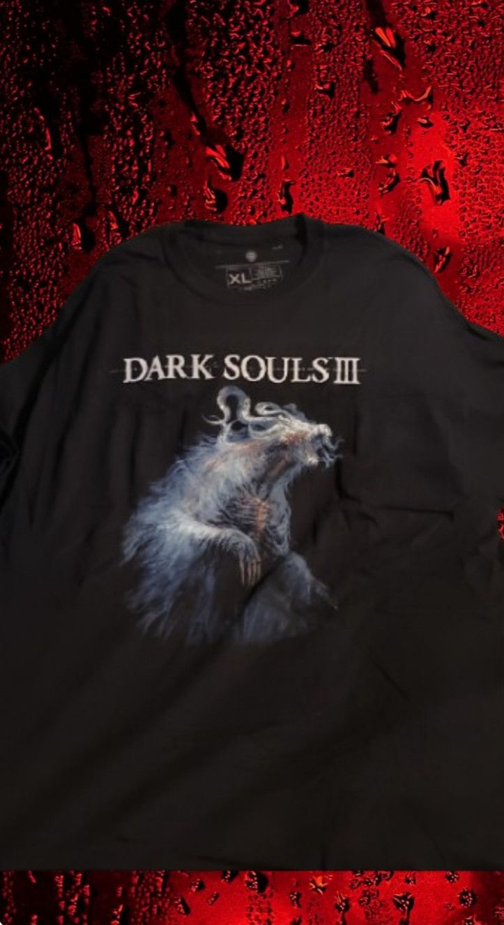 Other RARE DARK SOULS III GRAPHIC T-SHIRT GAMING SHIRT SIZE XL Size US XL / EU 56 / 4 - 1 Thumbnail