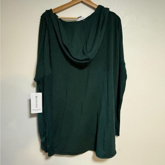 Athleta Athleta Purana Wrap Sweatshirt Hoodie Green Size M Size M / US 6-8 / IT 42-44 - 5 Thumbnail