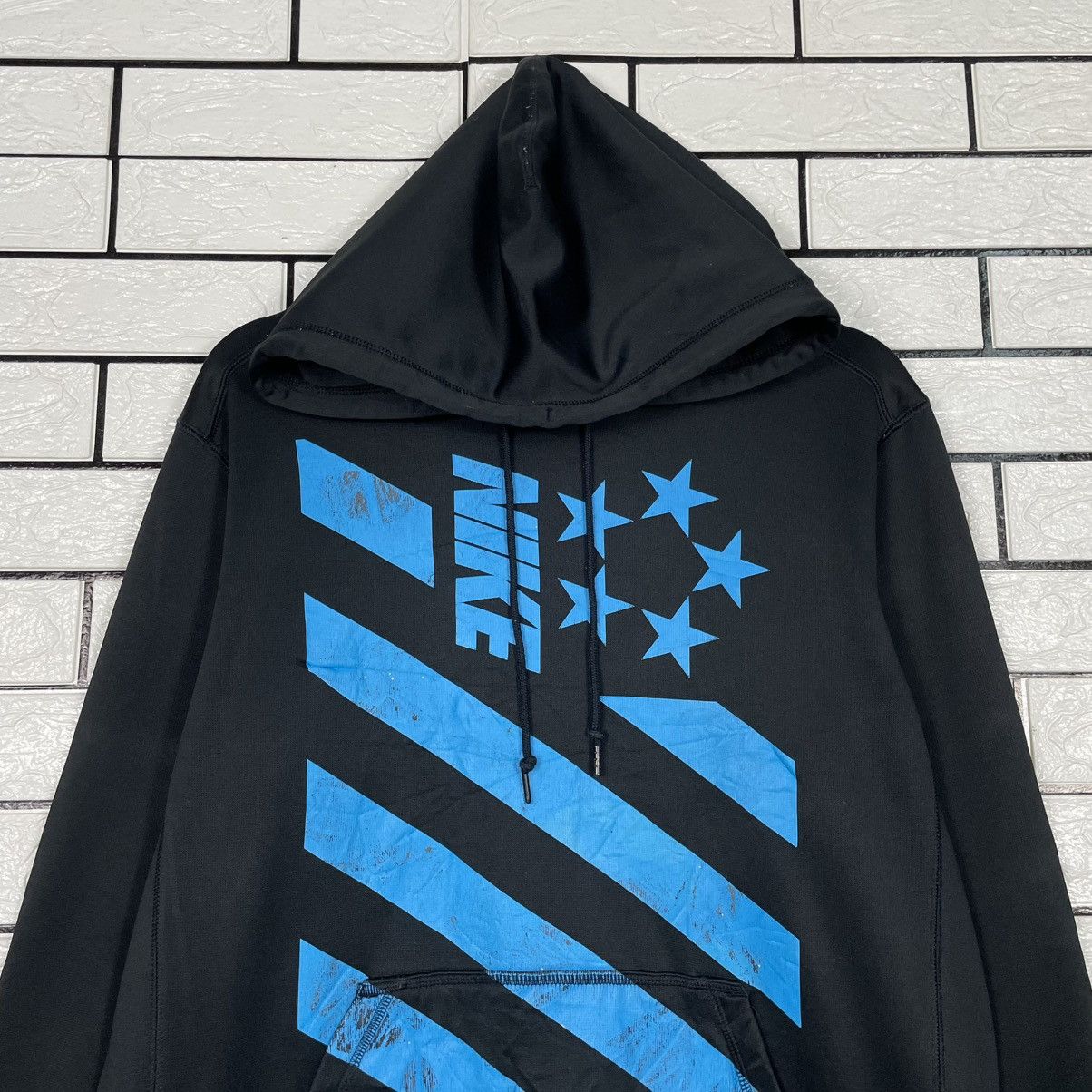 Nike Nice Design Nike Pullover Hoodie Size US M / EU 48-50 / 2 - 2 Thumbnail