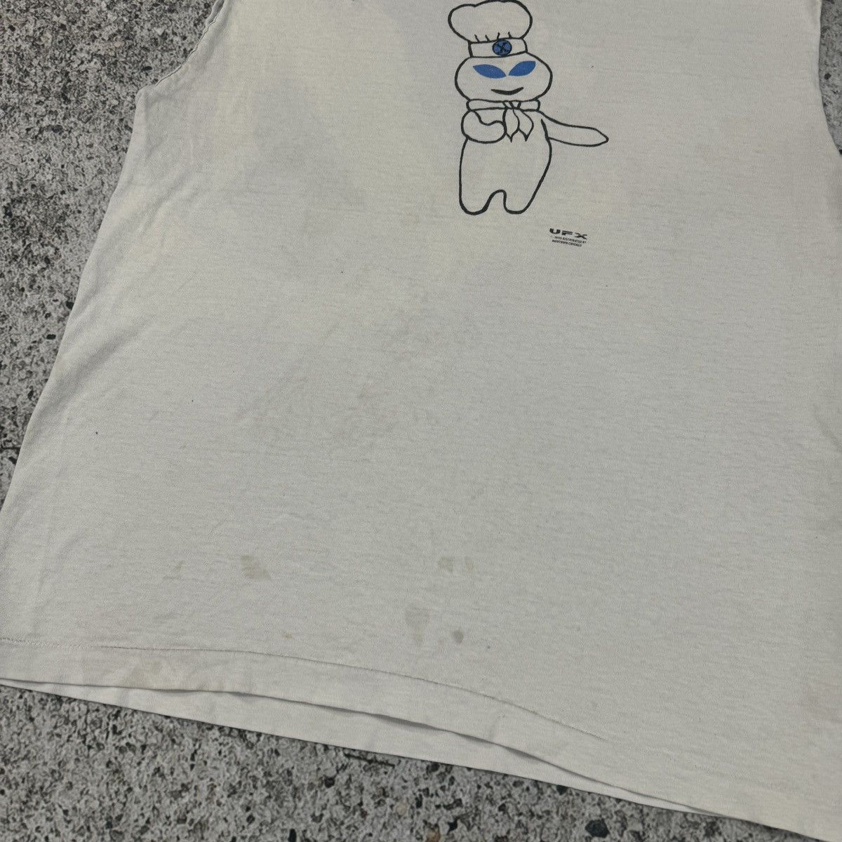 Vintage 90s Doughboy Thrashed Mobtown Chicago Shirt ERD Grunge Size US XL / EU 56 / 4 - 12 Thumbnail