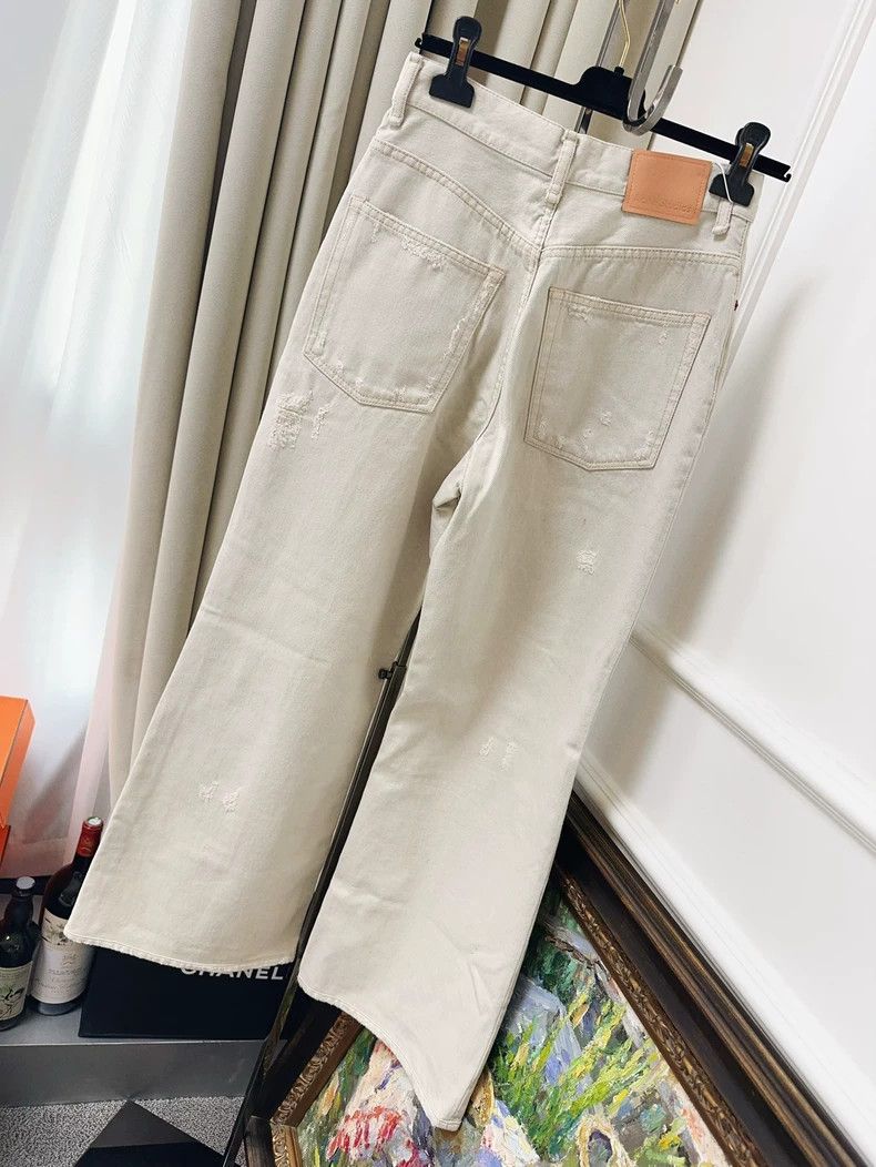Acne Studios acne studios Light grey ripped jeans 2504-Nextarrow Size US 35 - 2 Thumbnail