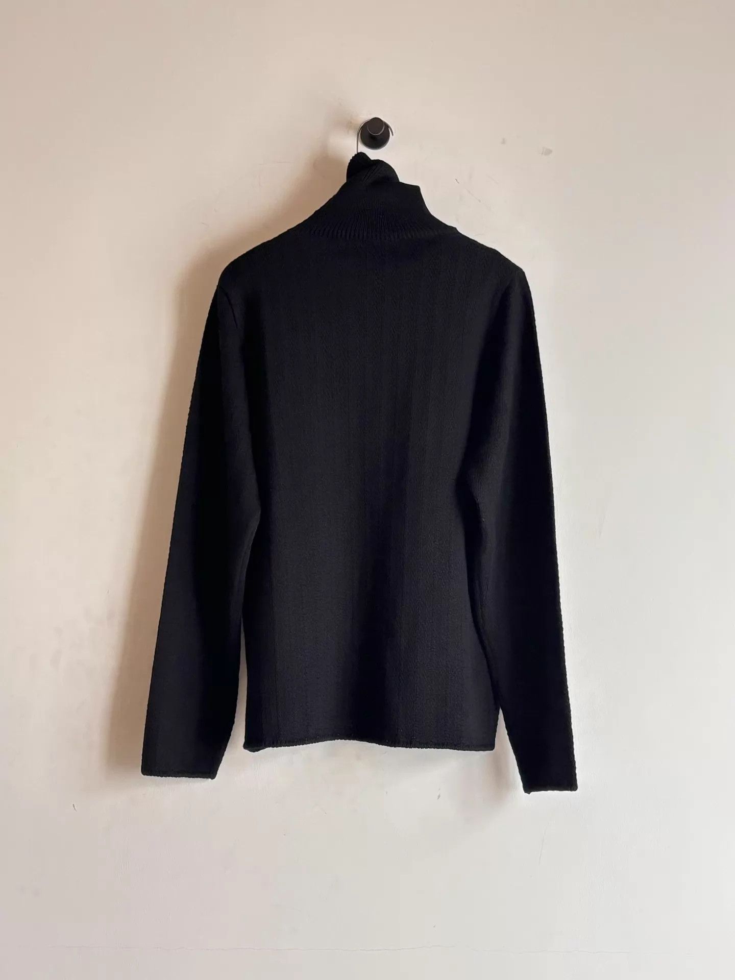 Helmut Lang Helmut Lang 00's Black Turtleneck Sweater Size 46 Size US S / EU 44-46 / 1 - 6 Thumbnail
