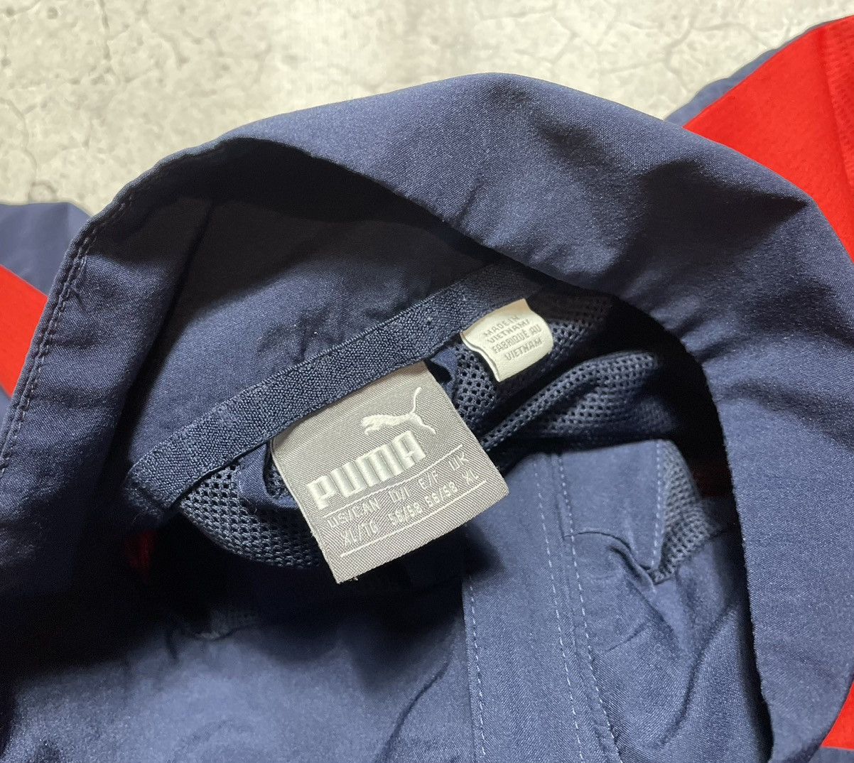 Puma Vintage Nylon Football Jacket Windbreaker Puma FC Arsenal Size US XL / EU 56 / 4 - 7 Thumbnail