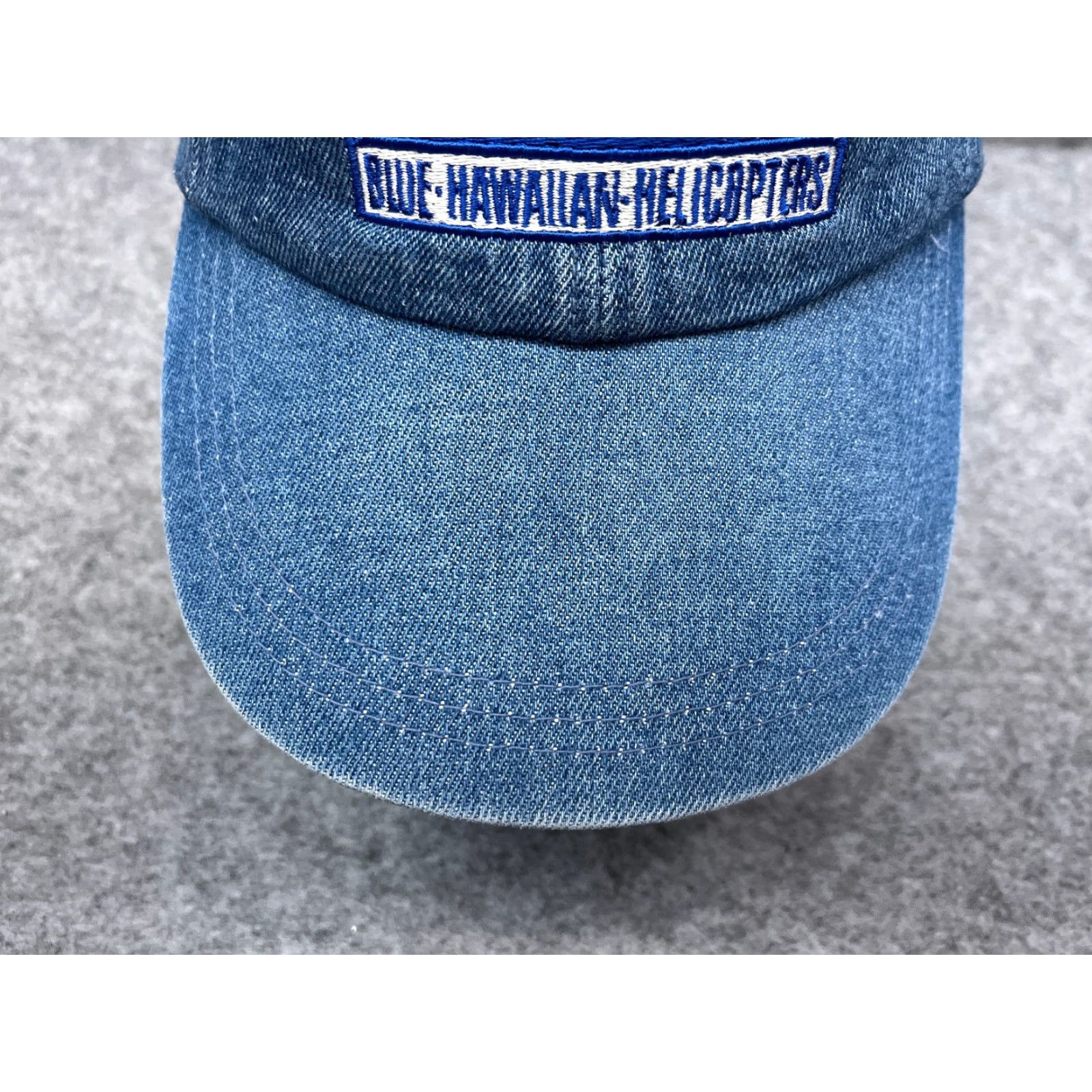 Vintage Vintage Falcon Headwear Hawaiian Shirt Cap Adult One Size Denim Cotton Beach Travel Mens Size ONE SIZE - 3 Thumbnail