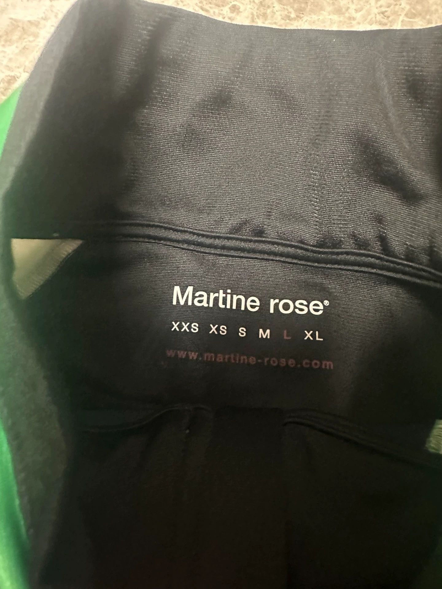 Martine Rose Martine Rose Black Green Colorblock Racing Jacket L NWT Size US L / EU 52-54 / 3 - 4 Thumbnail