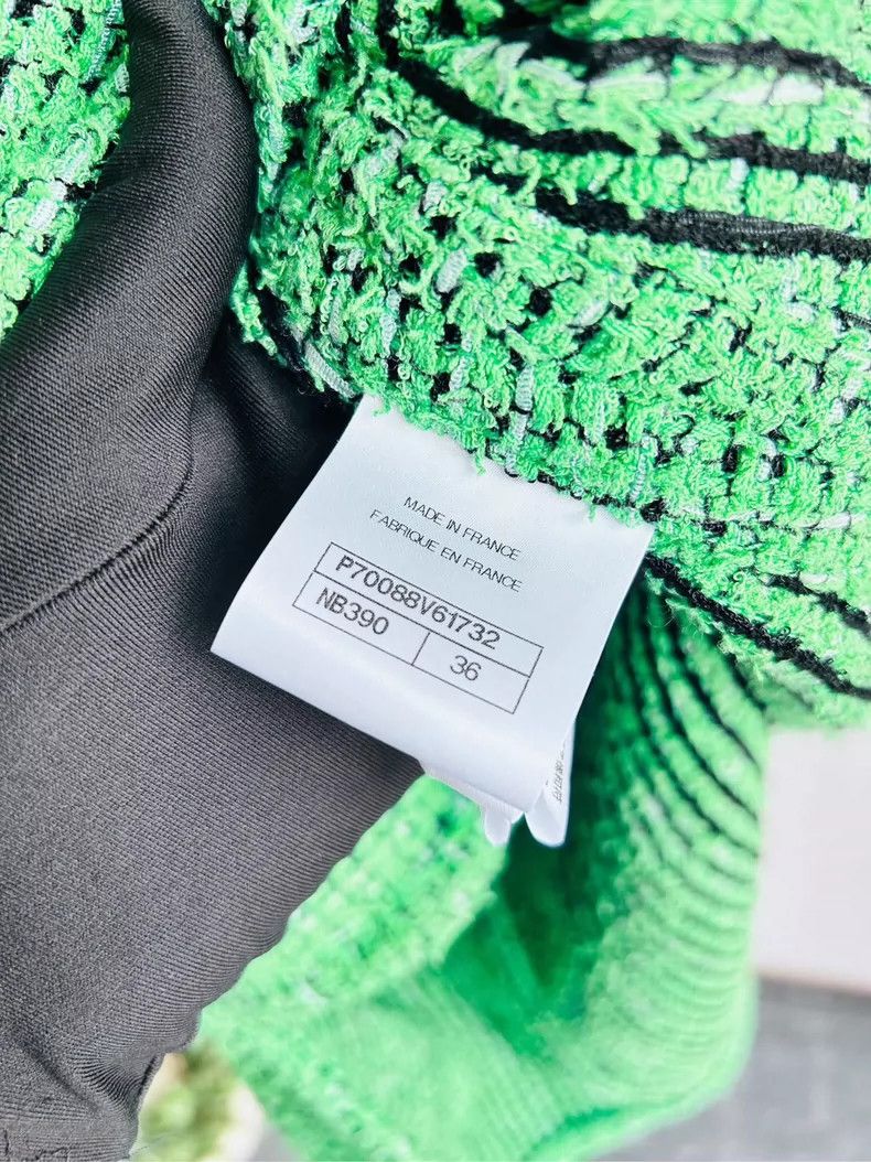 Chanel Chanel Green soft coat Size XS / US 0-2 / IT 36-38 - 4 Thumbnail