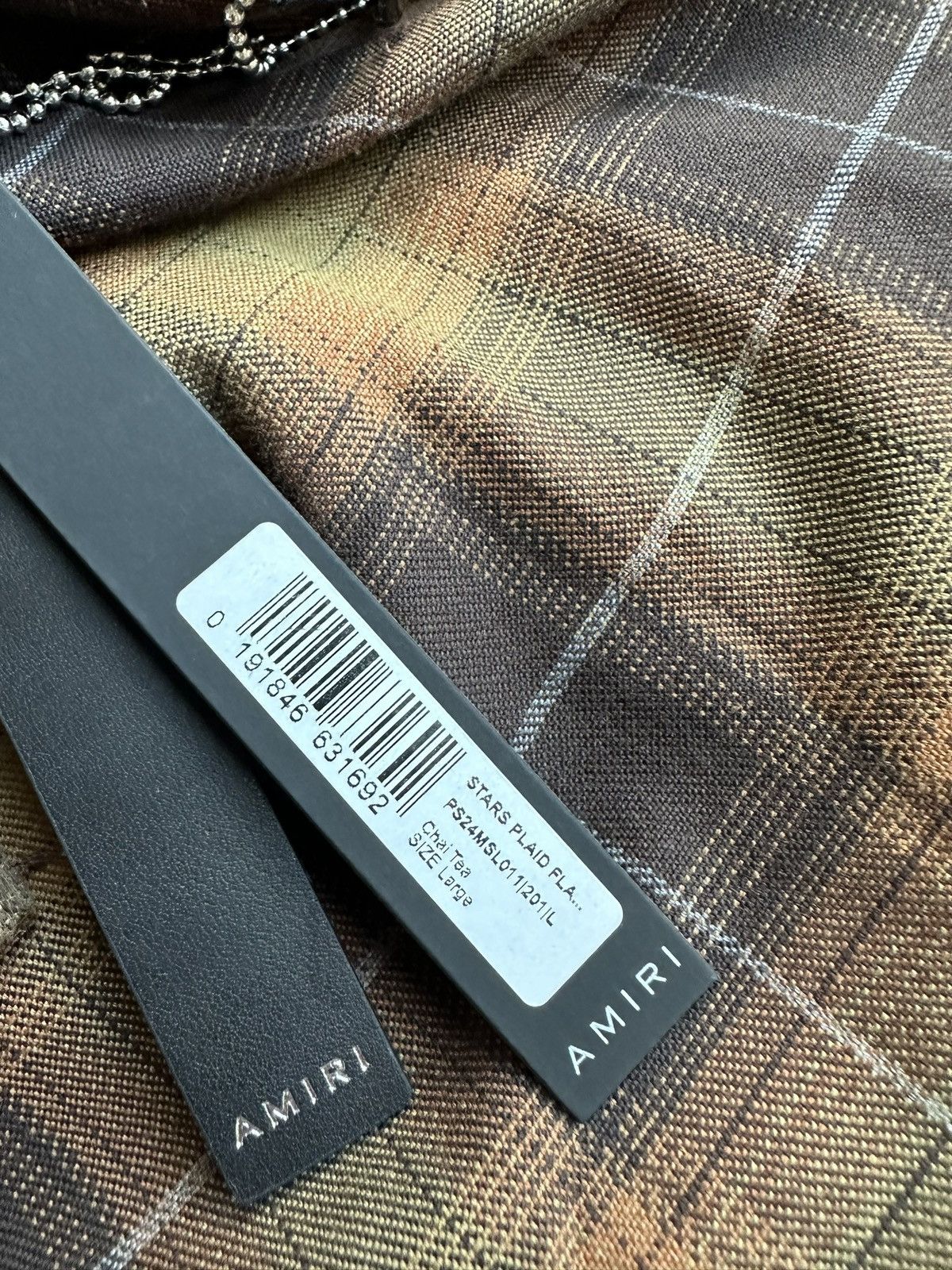 Amiri $890 Amiri leather star flannel shirt chai tea $890 🤑 Size US M / EU 48-50 / 2 - 25 Thumbnail