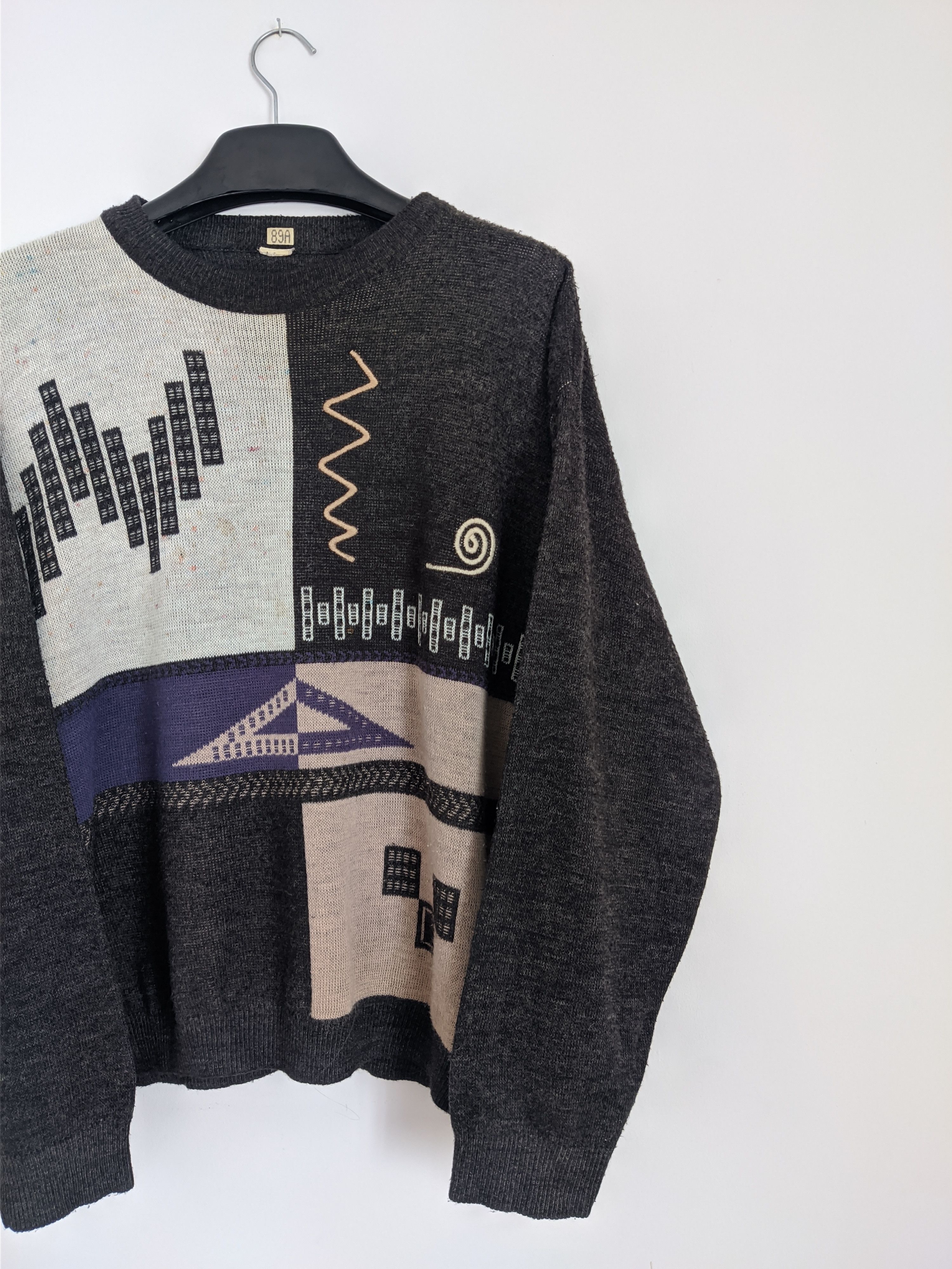 Vintage Vintage Sweater knit avant garde y2k Size US M / EU 48-50 / 2 - 4 Thumbnail