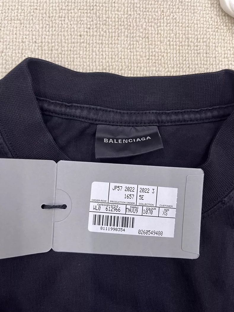 Balenciaga Balenciaga 2B Logo Embroidered Crew Neck Short Sleeve T-Sh Size US XS / EU 42 / 0 - 4 Thumbnail