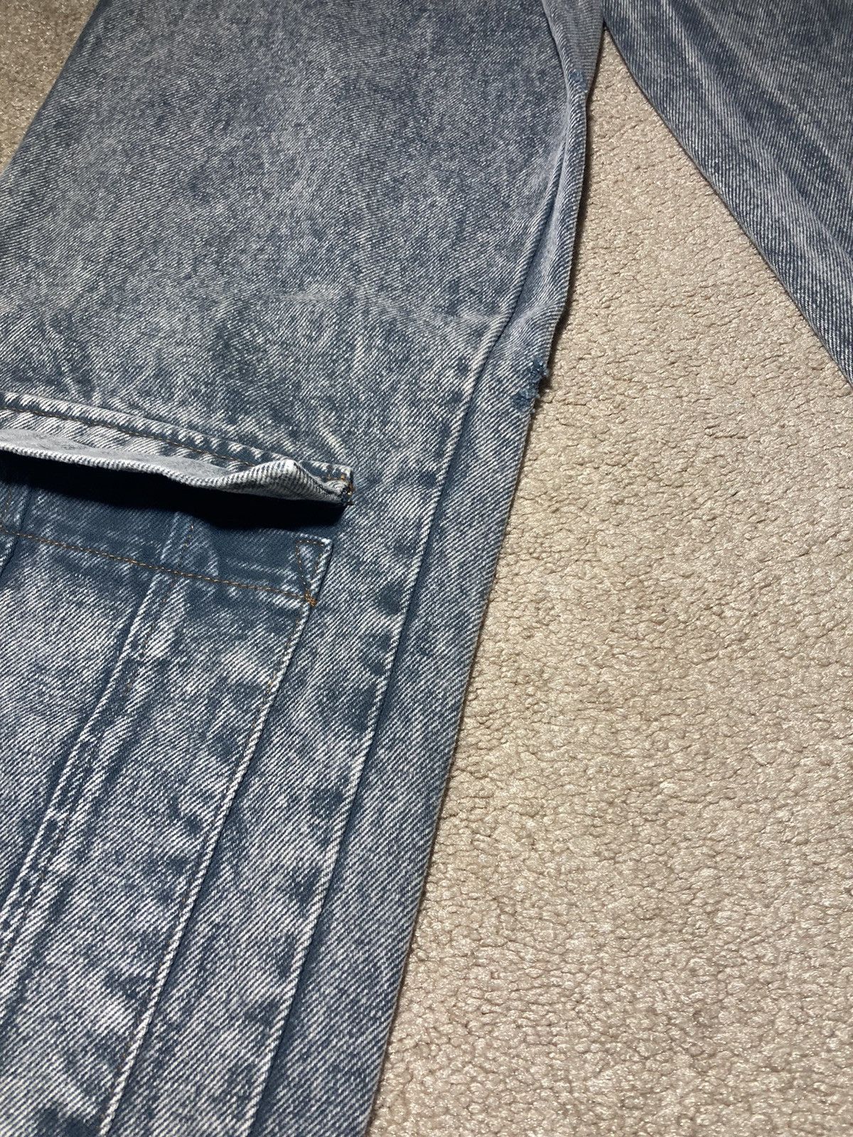 Liberal Youth Ministry SS21 New Liberal Youth Ministry Pants Destroyed Jeans Small Size US 30 / EU 46 - 5 Thumbnail