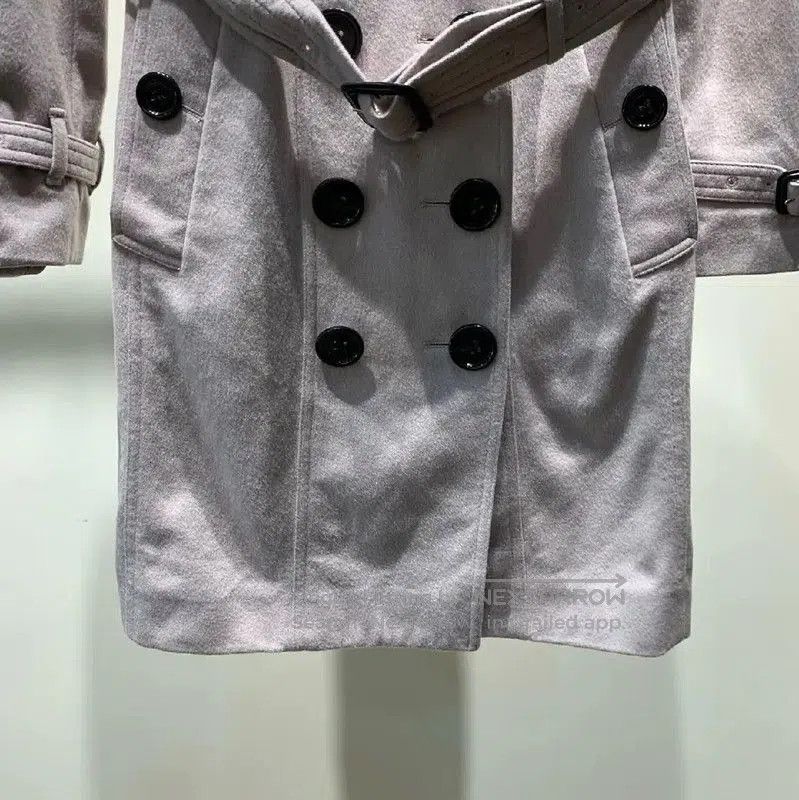 Burberry Burberry Women’s L-size Mauve Wool Coat. Size L / US 10 / IT 46 - 6 Thumbnail