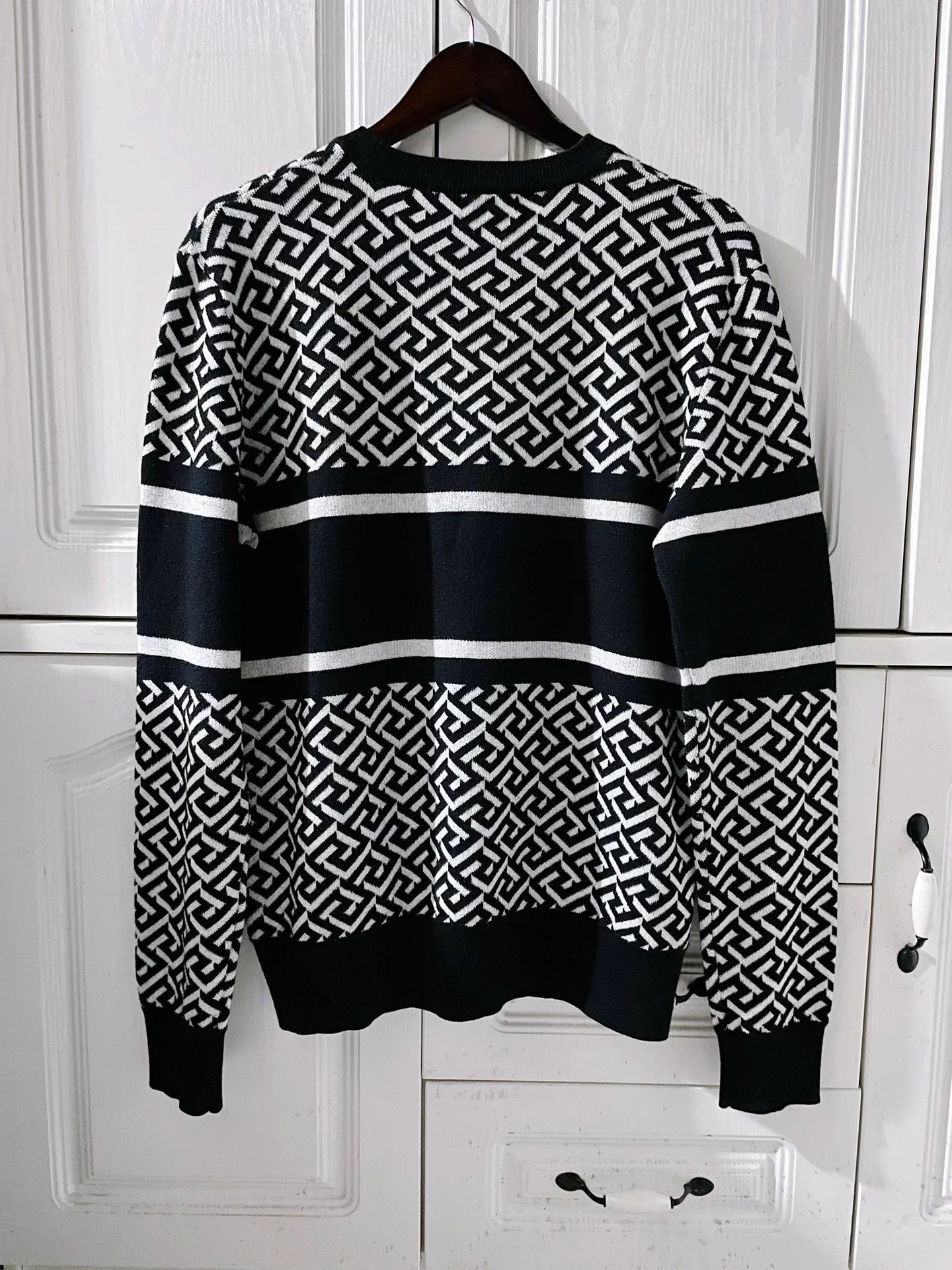 Versace Versace Limited Wool Knit Milan Runway Sweater Size US M / EU 48-50 / 2 - 2 Thumbnail