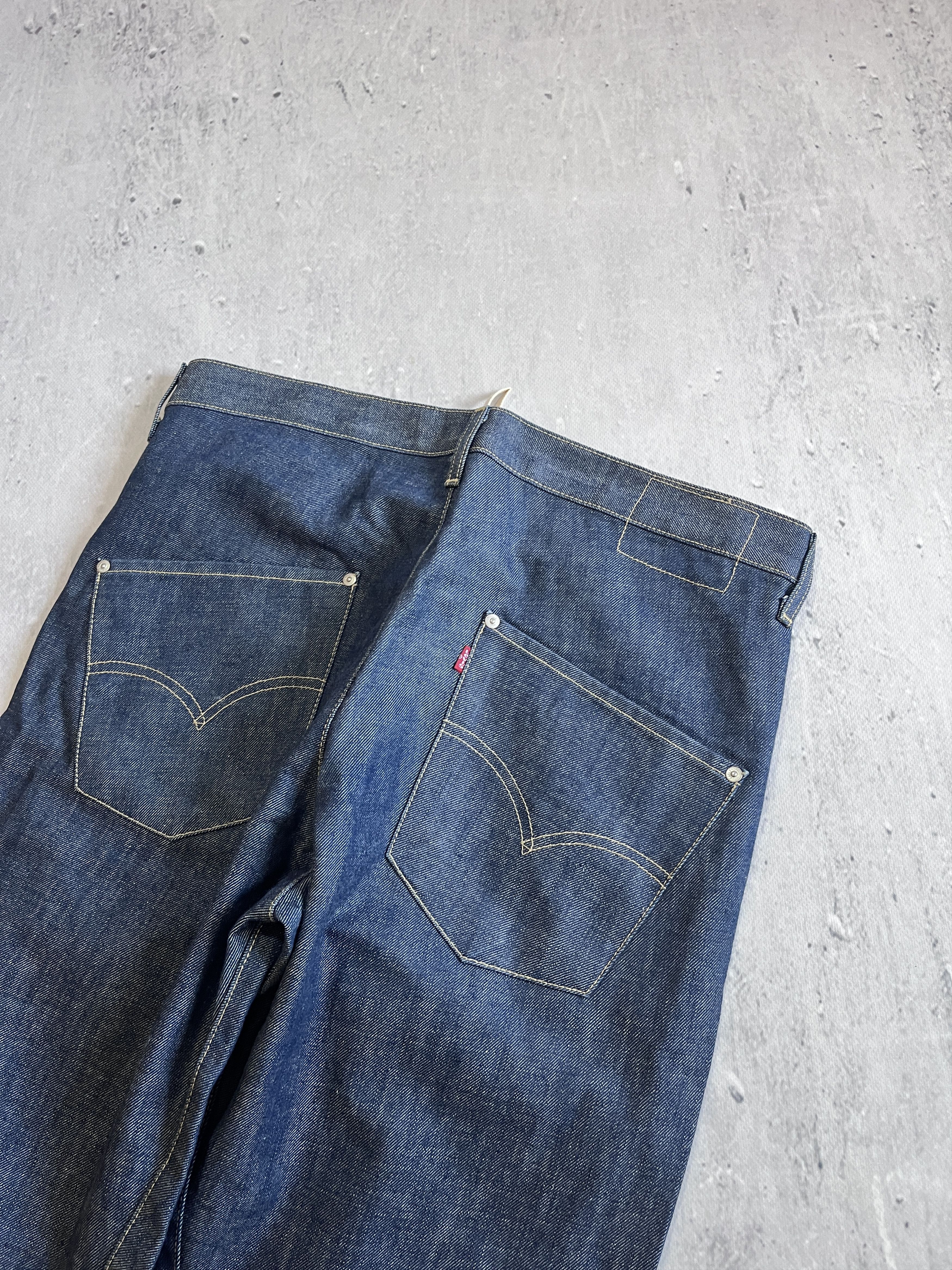 Levi's LEVI'S ENGINEERED JEANS 2000 TWISTED LEG VINTAGE DENIM PANTS Size US 34 / EU 50 - 13 Thumbnail