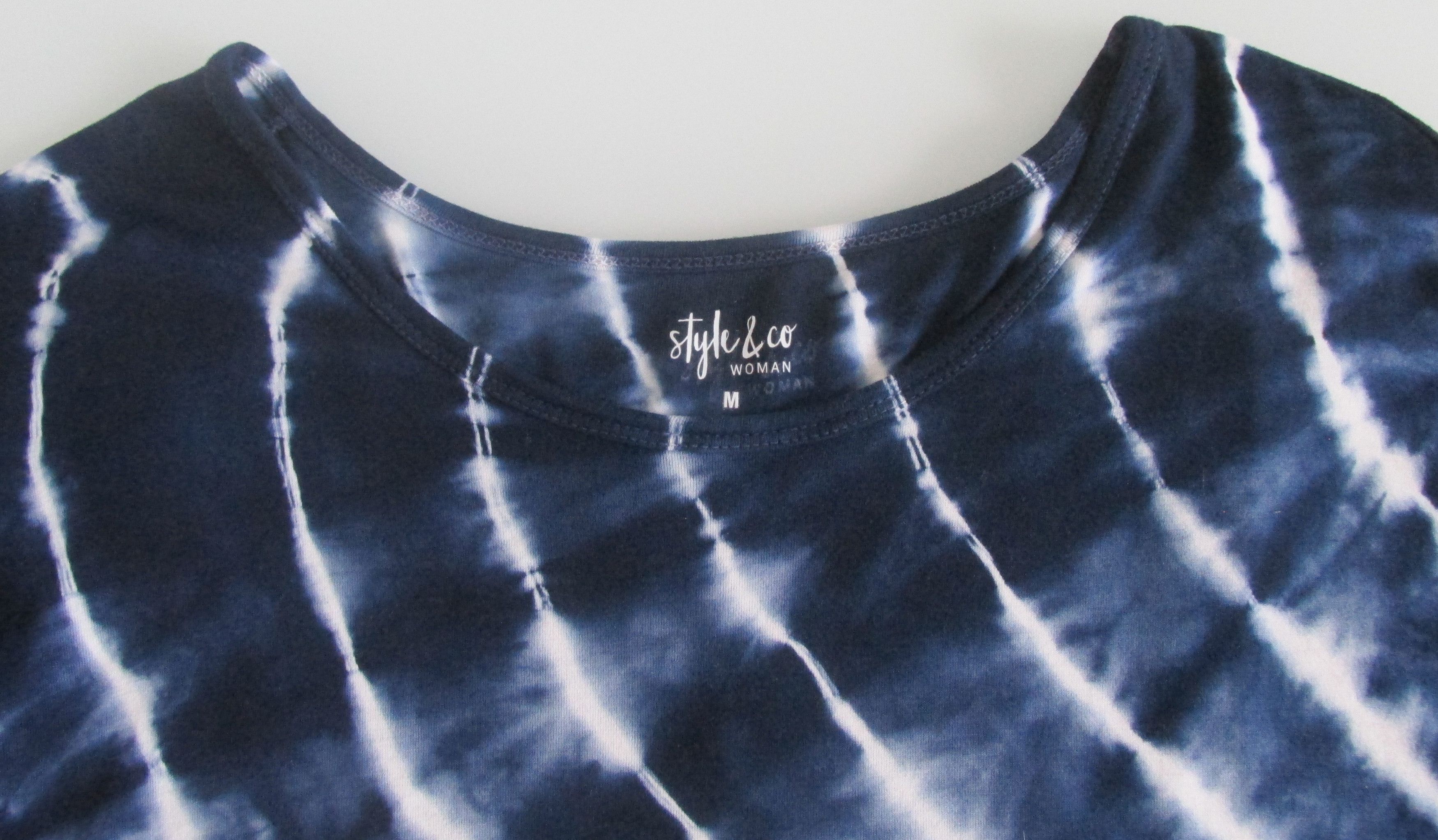 Style & Co Style & Co. Women's Tie Dye Long Sleeve Knit Top Size Med Size M / US 6-8 / IT 42-44 - 3 Thumbnail