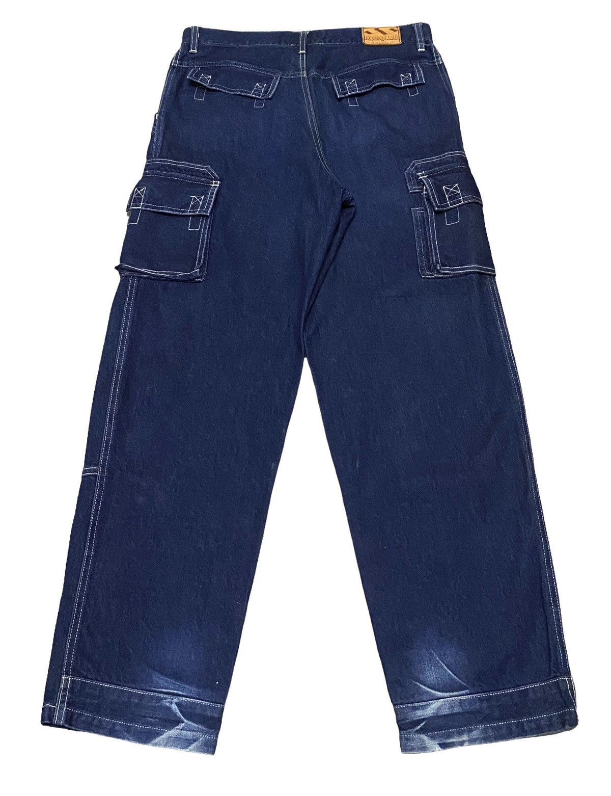 Rap Tees Rare Design Vintage Brand Bootlegbooth Baggy Jeans 1990s Size US 32 / EU 48 - 2 Thumbnail