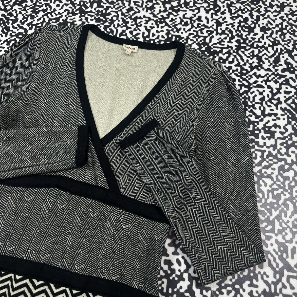 Kenzo Vintage Y2K Kenzo Paris Abstract Print Luxury Mini Dress Size M / US 6-8 / IT 42-44 - 6 Thumbnail