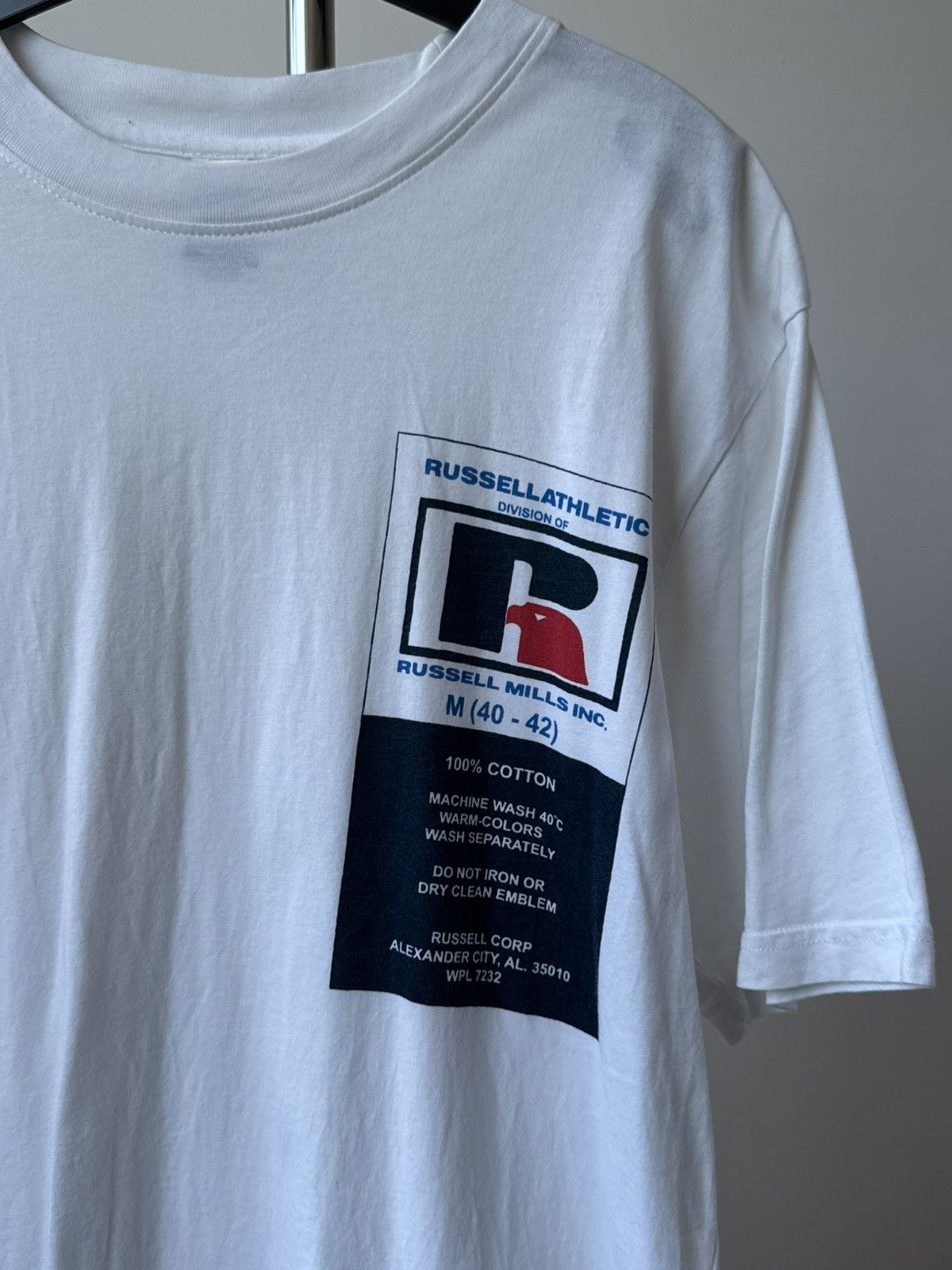 Russell Athletic Vintage Russell Athletic Tag Logo T-shirt Size US L / EU 52-54 / 3 - 2 Thumbnail