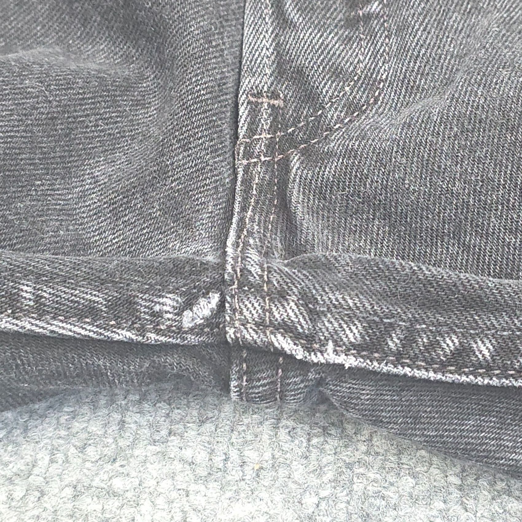 Levi's VINTAGE Levi's 501 Jeans Men's 34 x 30 Black Made USA 31x29 Regular Denim 5-Pocket USA 90s Size US 31 - 7 Thumbnail