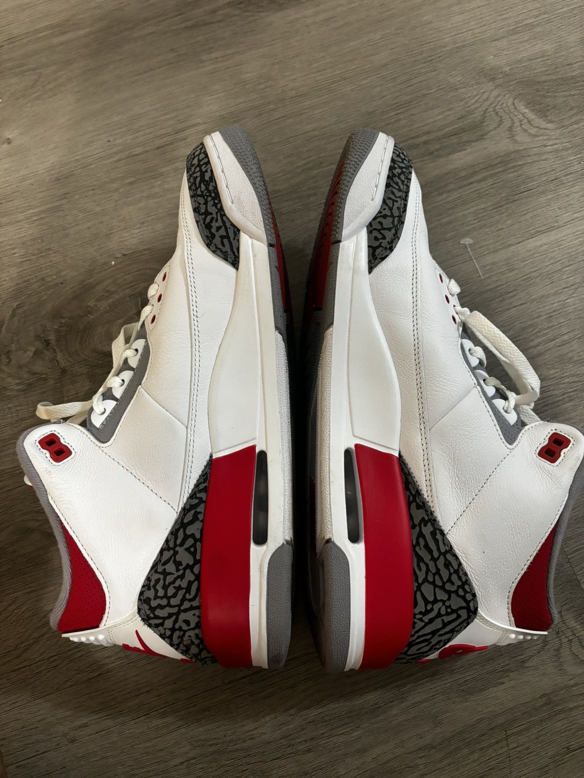 Jordan Brand Air Jordan 3 Retro 'Fire Red' Size US 13 / EU 46 - 2 Thumbnail