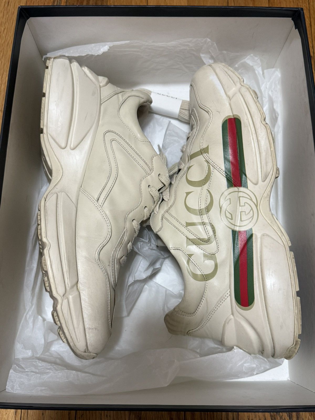 Gucci Gucci Rhython GG sneakers Size US 11 / EU 44 - 2 Thumbnail