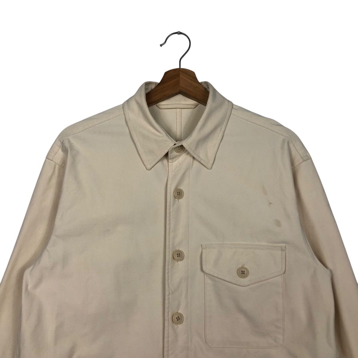 Japanese Brand 📌Vintage Chore Button Jacket Uniqlo Japan Issey Miyake Size US S / EU 44-46 / 1 - 4 Thumbnail