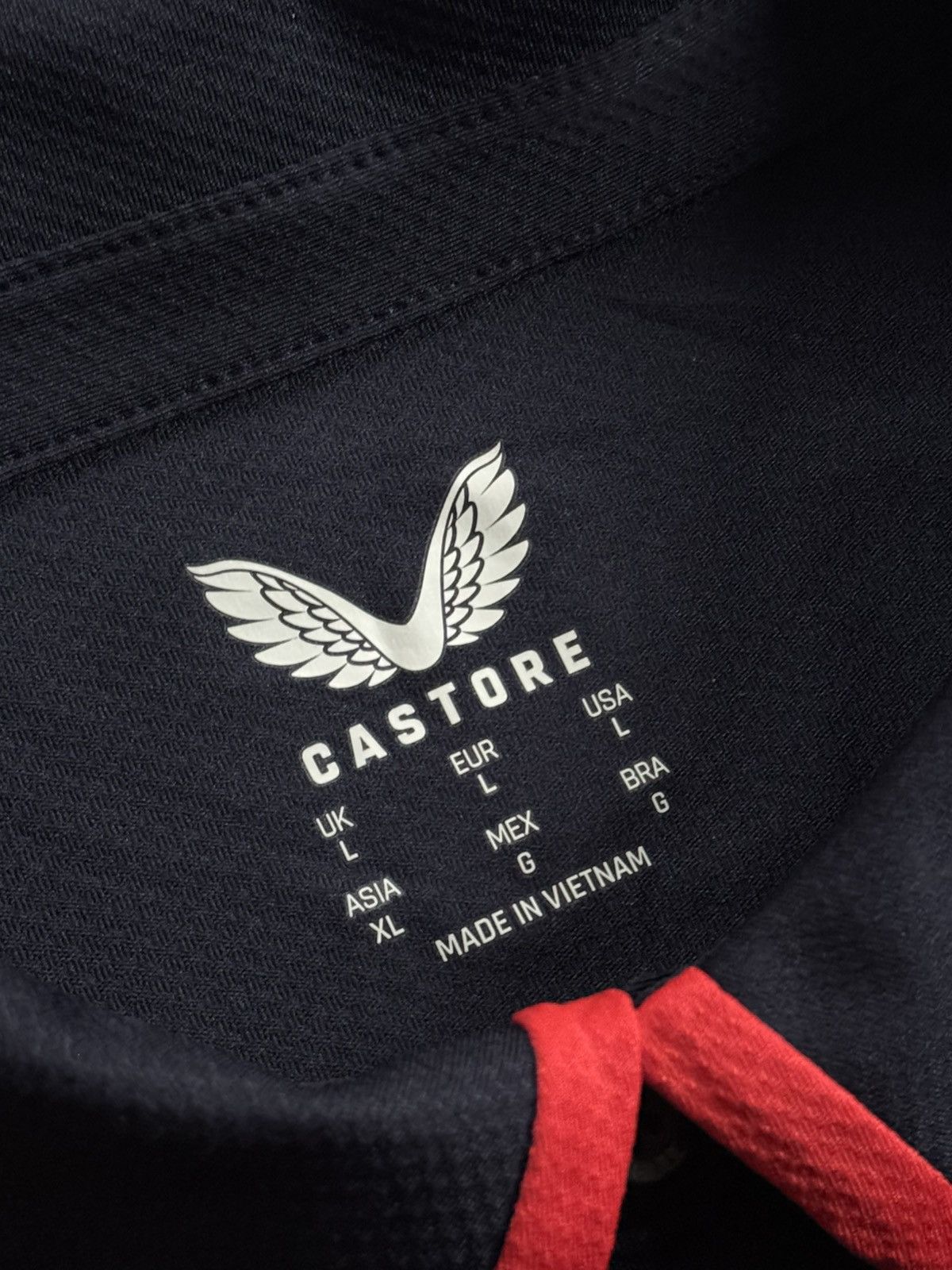 Formula 1 Max Verstappen Polo Tee Red Bull Castore Oracle racing F1 Size US L / EU 52-54 / 3 - 8 Thumbnail