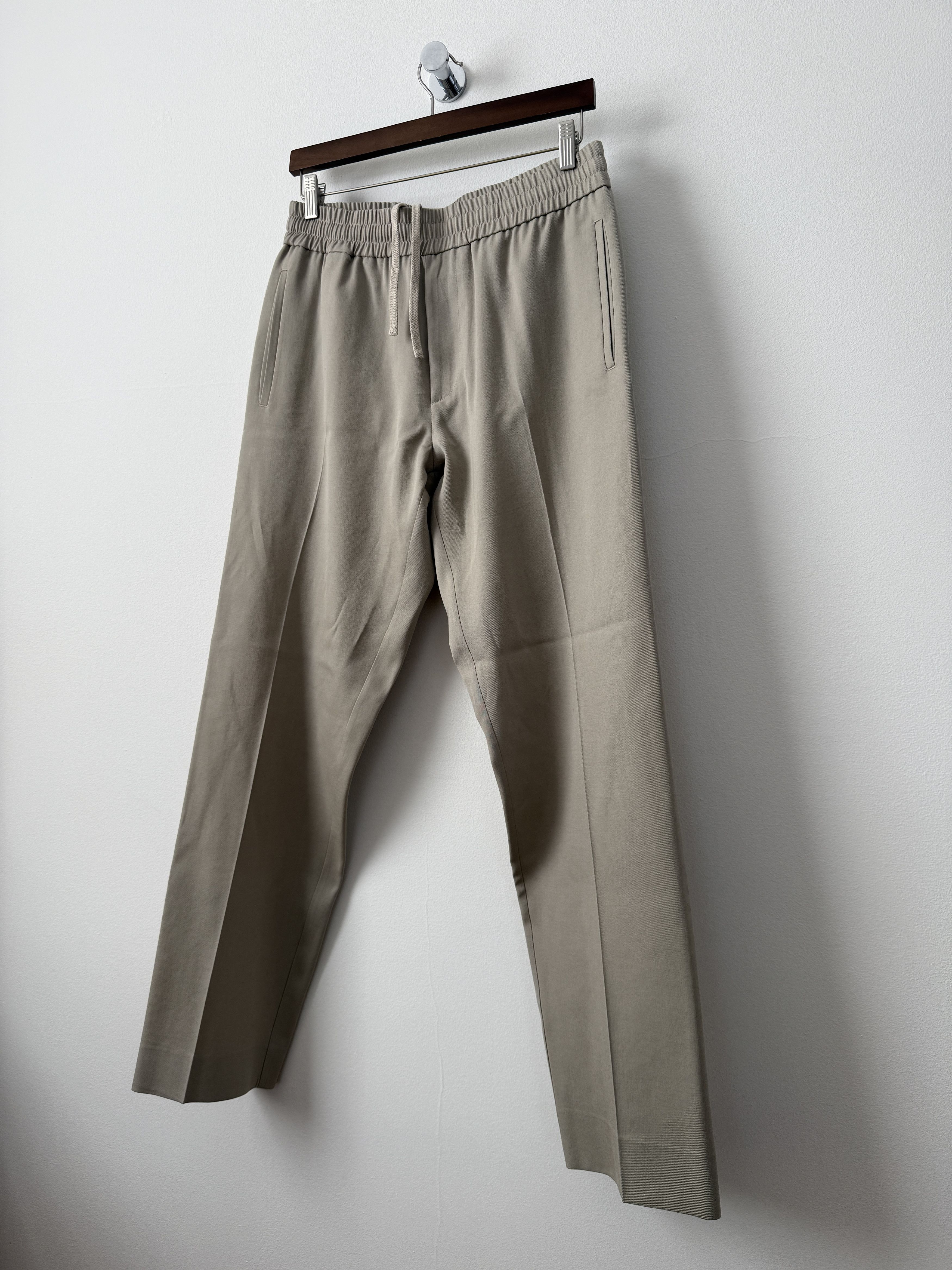 John Elliott Italian Wool Easy Trouser Khaki Size US 32 / EU 48 - 3 Thumbnail