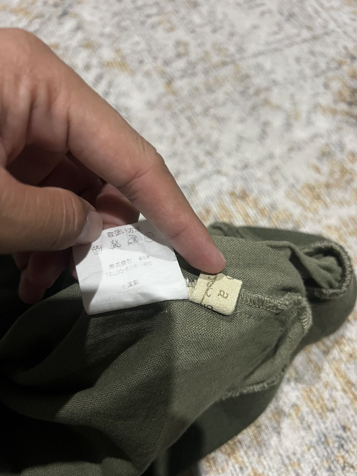 GOA G.O.A Military Green Flared Cargo Pants Size US 29 - 6 Thumbnail