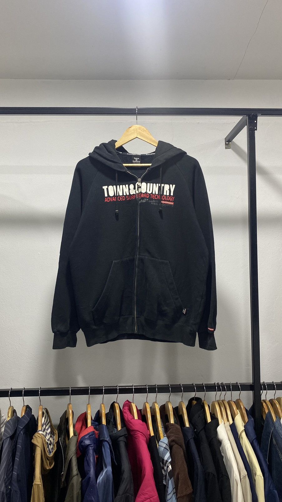 JNCO × Vintage T&C Surf Hip Hop Zipper Hoodie Poem Size US M / EU 48-50 / 2 - 2 Thumbnail
