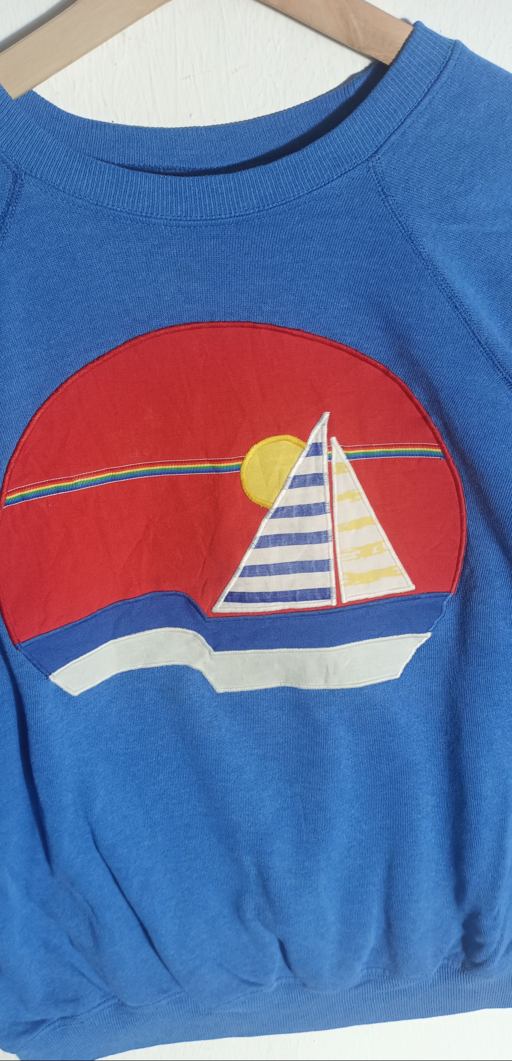 Vintage Vintage💥Hanes 80s hawaii yacht long sleeve Size US L / EU 52-54 / 3 - 4 Thumbnail