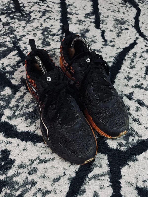 Merrell Merrell Tough Mudder trekking shoes black orange outdoor 42 Size US 8.5 / EU 41-42 - 4 Thumbnail