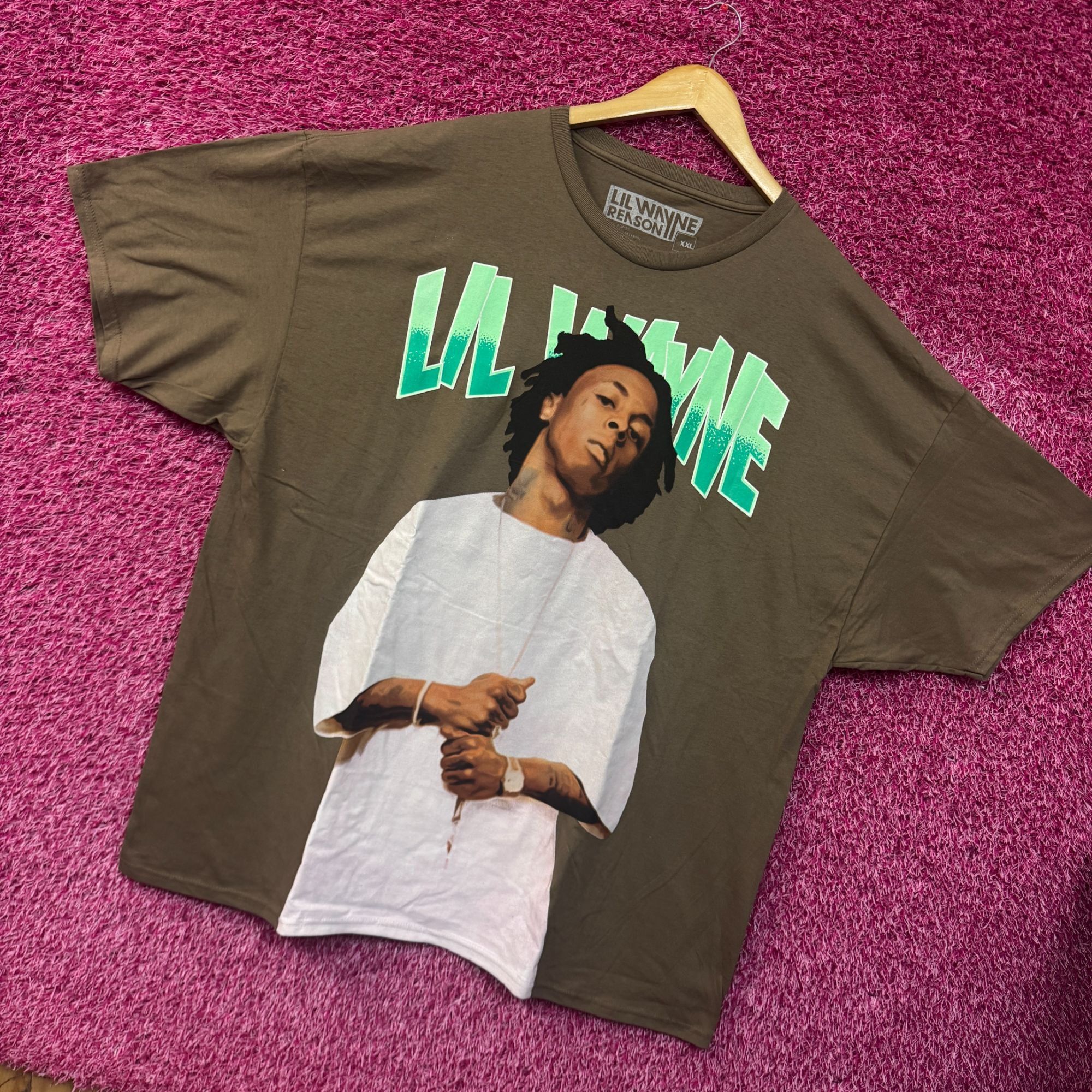 Rap Tees Reason x Young Money Lil Wayne Tha Carter Album Rap Tee XXL Size US XXL / EU 58 / 5 - 3 Thumbnail