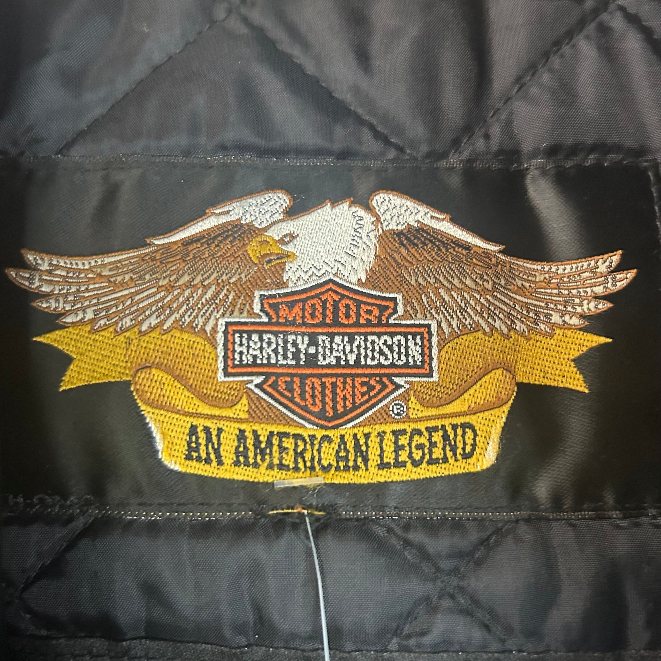 Harley Davidson Y2K Harley Davidson Willie G Convertible Leather Jacket Size US L / EU 52-54 / 3 - 3 Thumbnail
