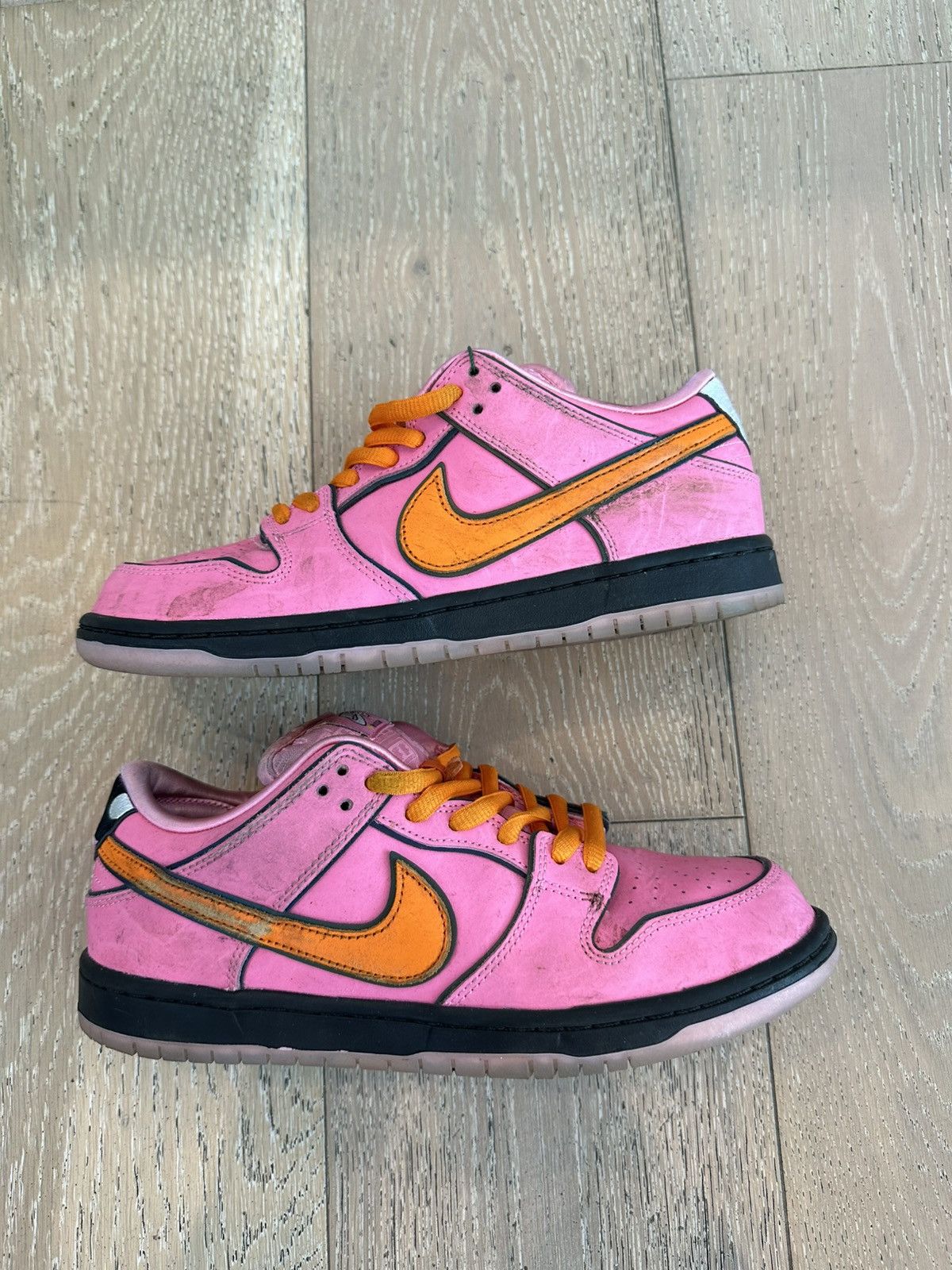 Nike SB Nike Sb Dunk Low Powerpuff Girls Blossom Size US 8.5 / EU 41-42 - 5 Thumbnail