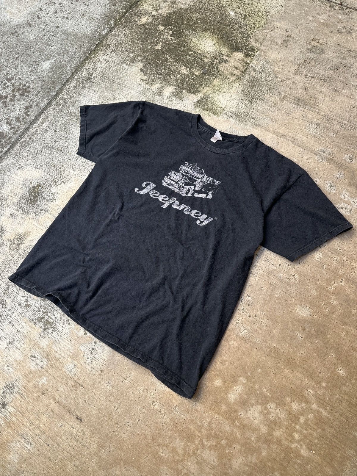 Jeep × Vintage Vintage 90s Car Tshirt Jeep Off-roading Jeeprney Size US L / EU 52-54 / 3 - 1 Thumbnail