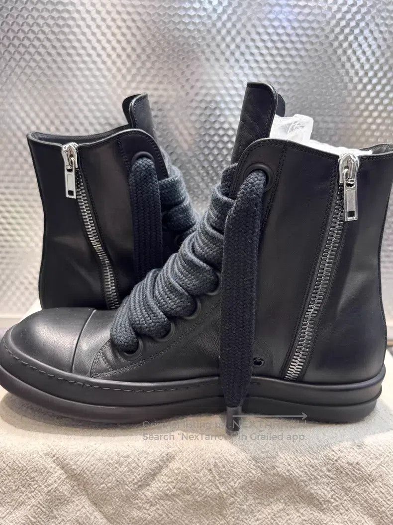 Rick Owens Rick Owens 24SS Black Warrior high-top board shoes| Size US 10.5 / IT 40.5 - 6 Thumbnail