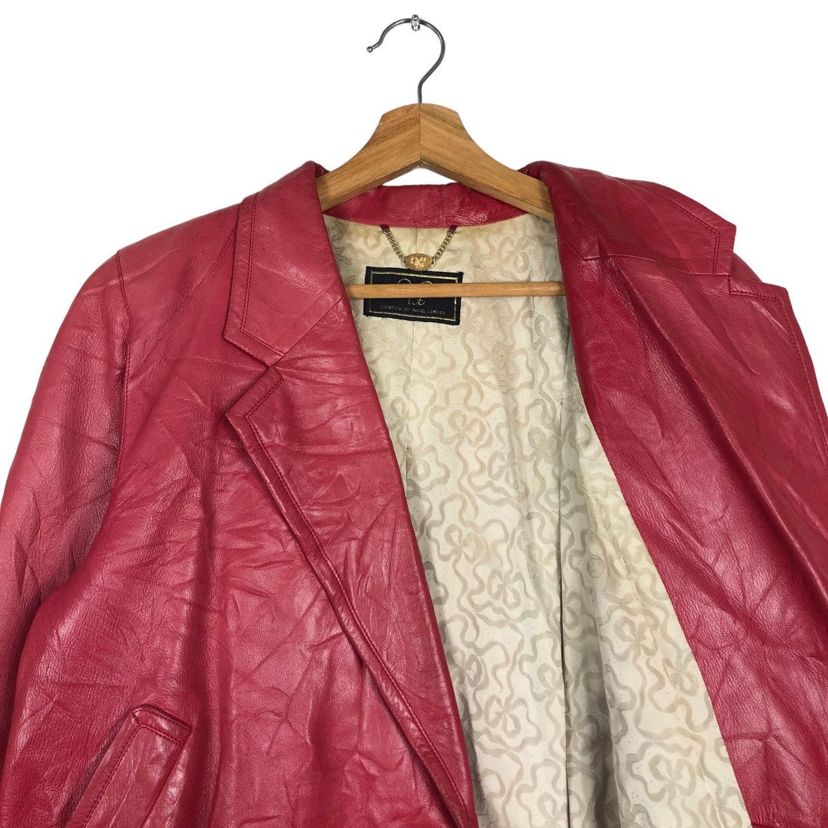 Japanese Brand 🔥Vintage Chore Genuine Leather Jacket Japan Double Breast Size US M / EU 48-50 / 2 - 12 Thumbnail