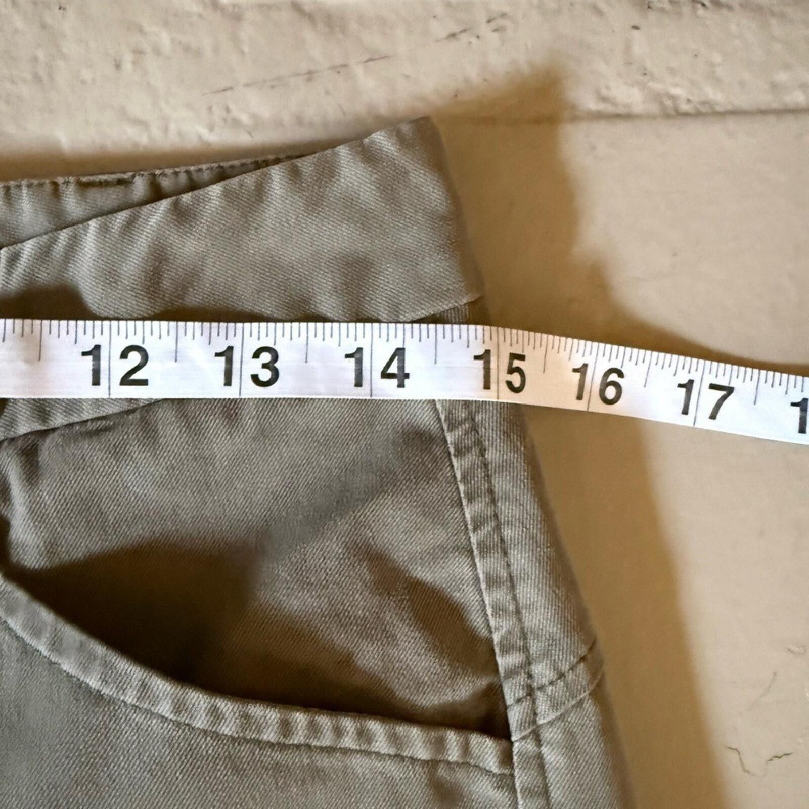 Vince Vince Olive Green Skinny Pants 2 Khaki Equestrian Zip Ankle Size 26" / US 2 / IT 38 - 5 Thumbnail