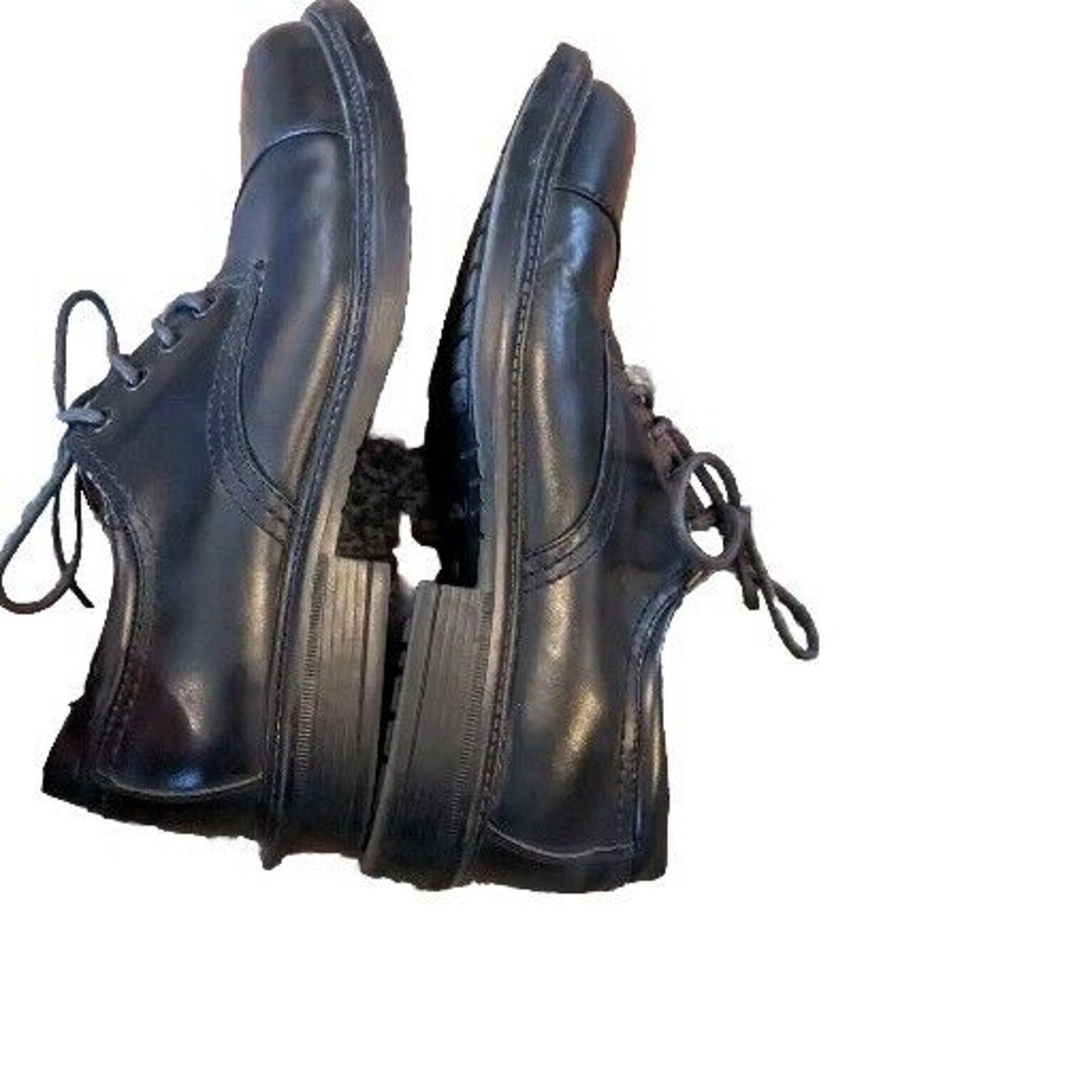 Merona Merona Black Oxford Leather Shoes Size 9 Lace Up Size US 9 / EU 42 - 4 Thumbnail