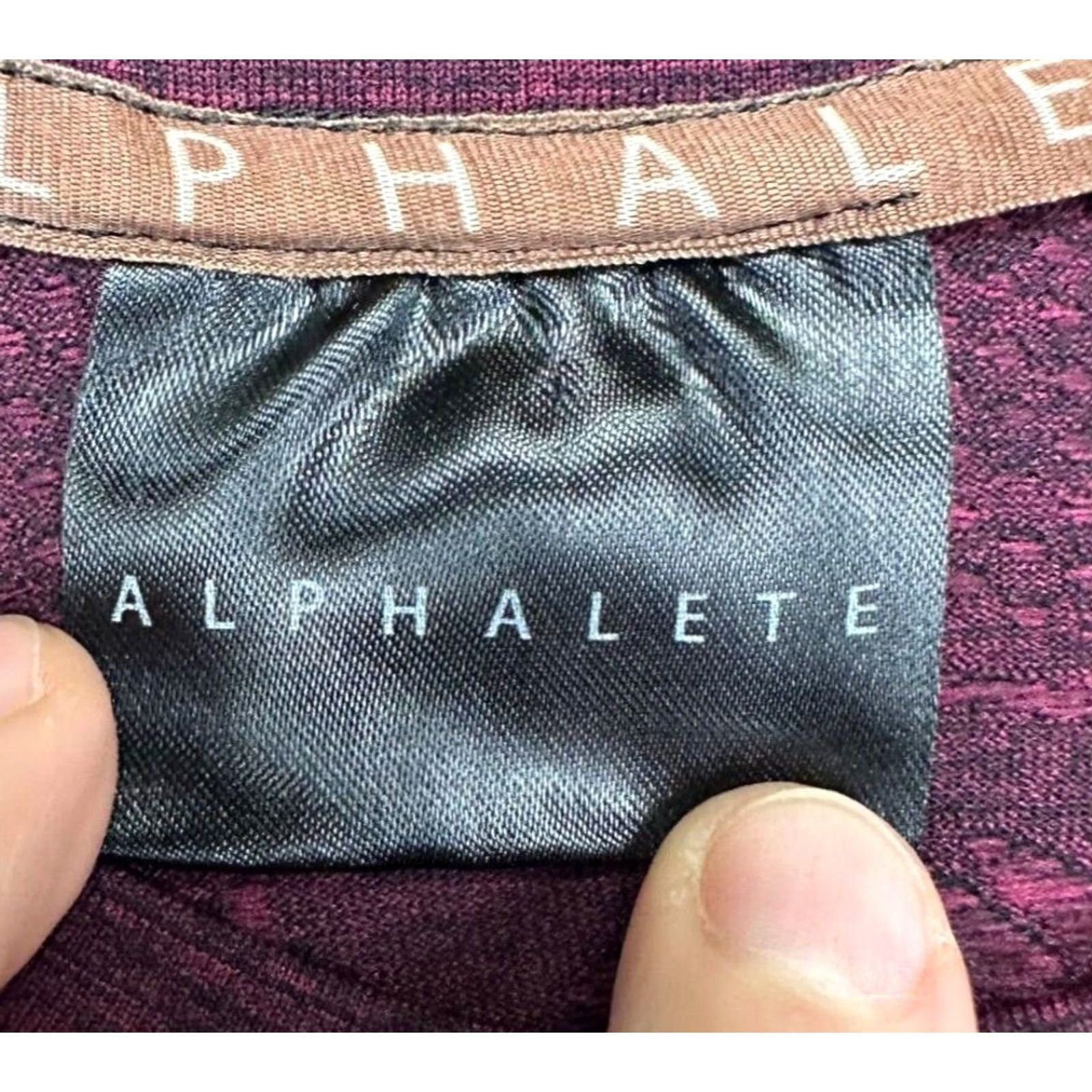 Vintage ALPHALETE Compression T-Shirt Adult Medium Purple Heather Exercise Tee Men Size US M / EU 48-50 / 2 - 5 Thumbnail