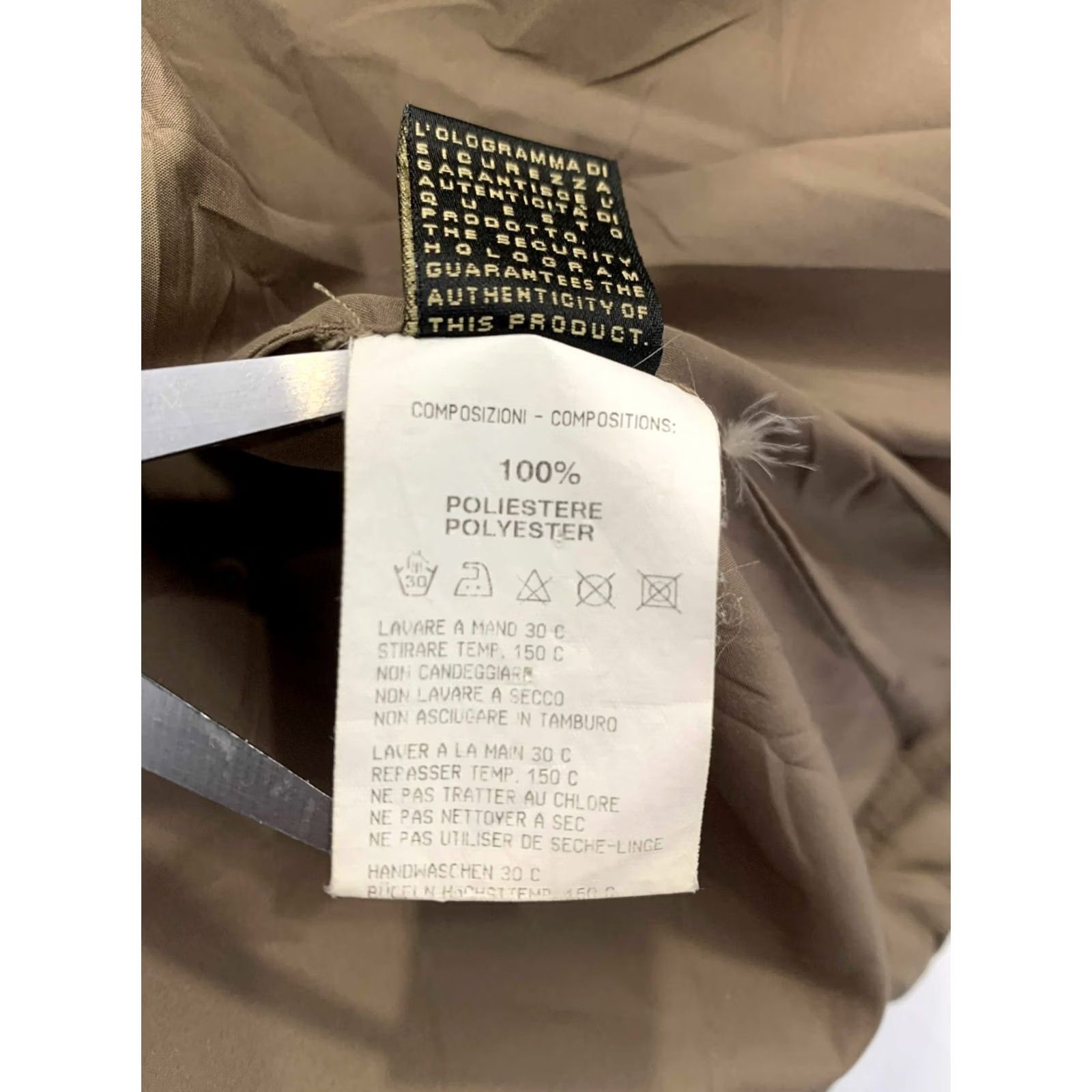 Roberto Cavalli VINTAGE Roberto Cavalli Men’s Puffer Jacket Brown 2XL IT 56 / USA 22 Jacket Mens Brown 2XL Cavalli Size US XXL / EU 58 / 5 - 6 Thumbnail