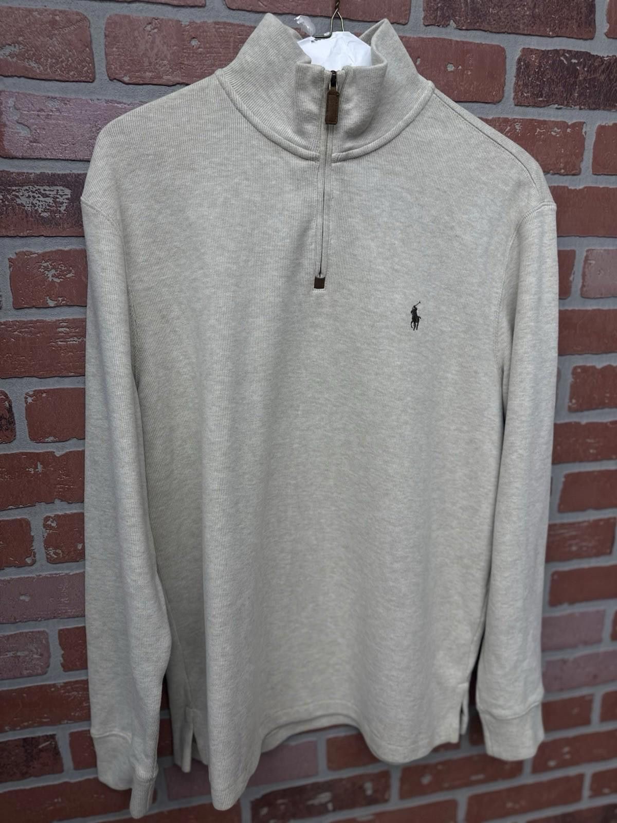 Polo Ralph Lauren Polo Ralph Lauren Sweater Yellow Crewneck Pullover Men’s (M) Size US L / EU 52-54 / 3 - 2 Thumbnail