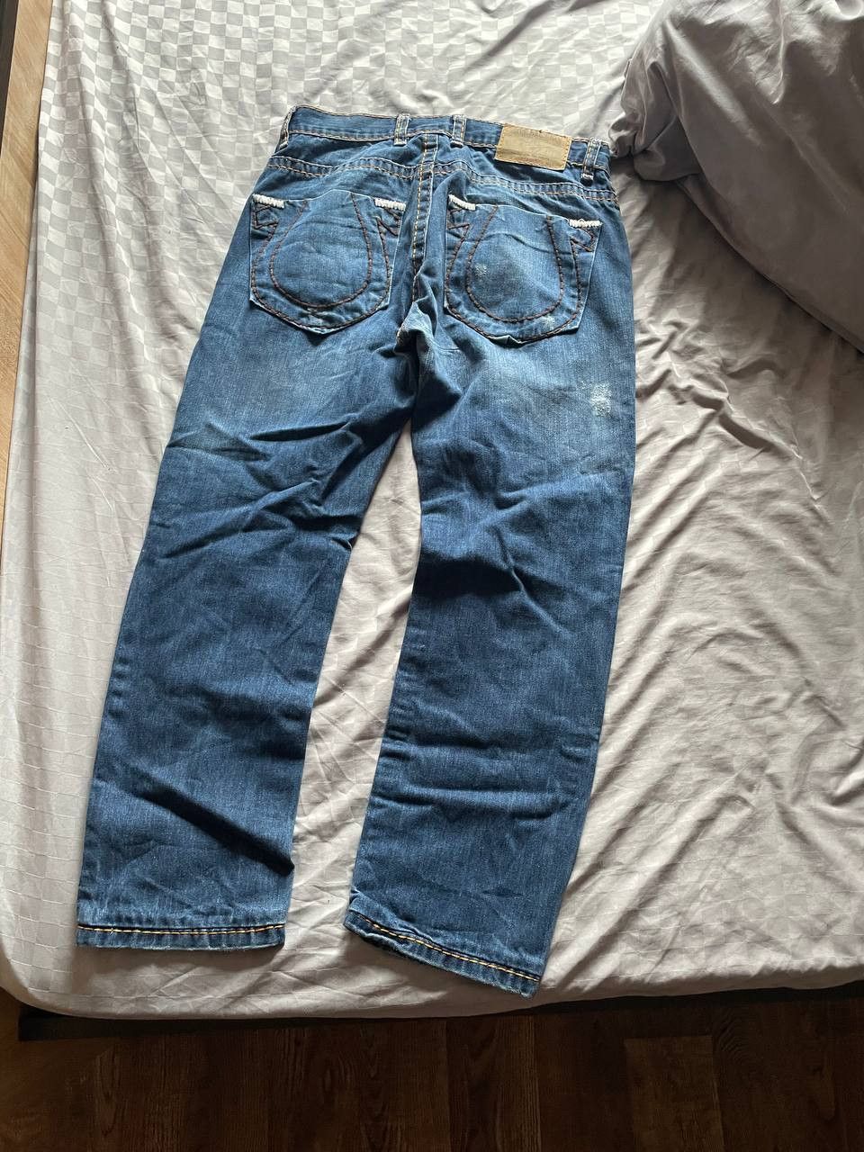 True Religion Hype Vintage True Religion Jeans Faded Denim Y2K Size US 32 / EU 48 - 2 Thumbnail